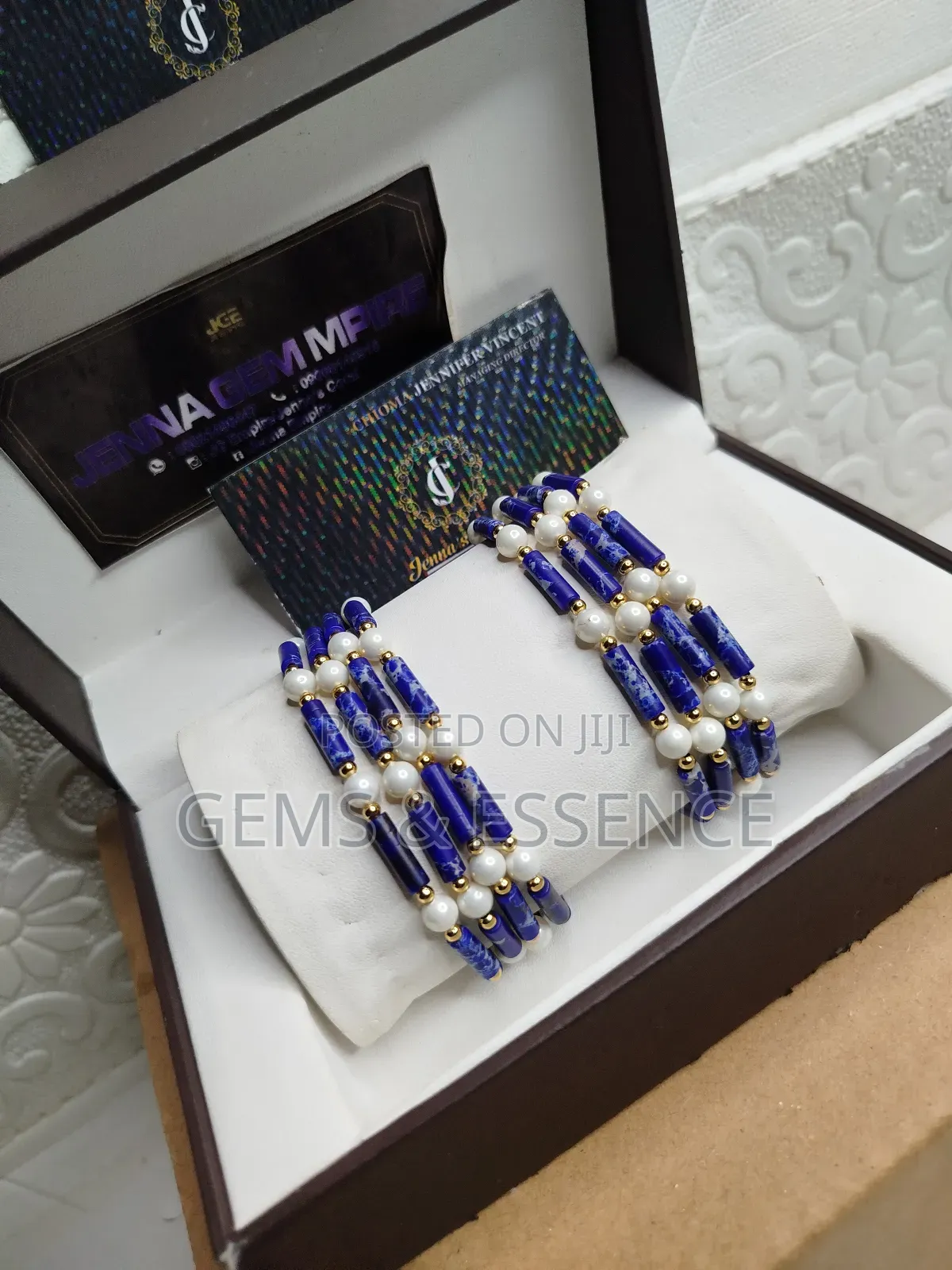 3in1 E.Lapis Bracelet Set