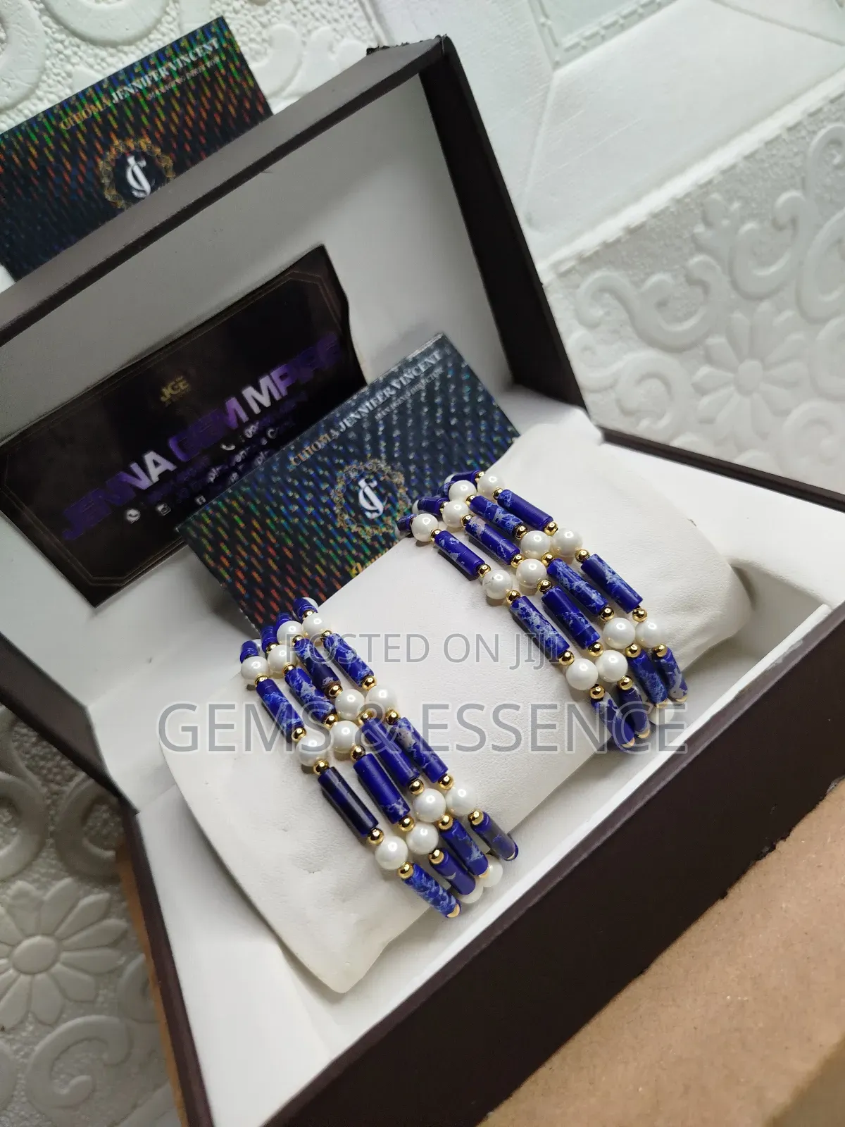3in1 E.Lapis Bracelet Set