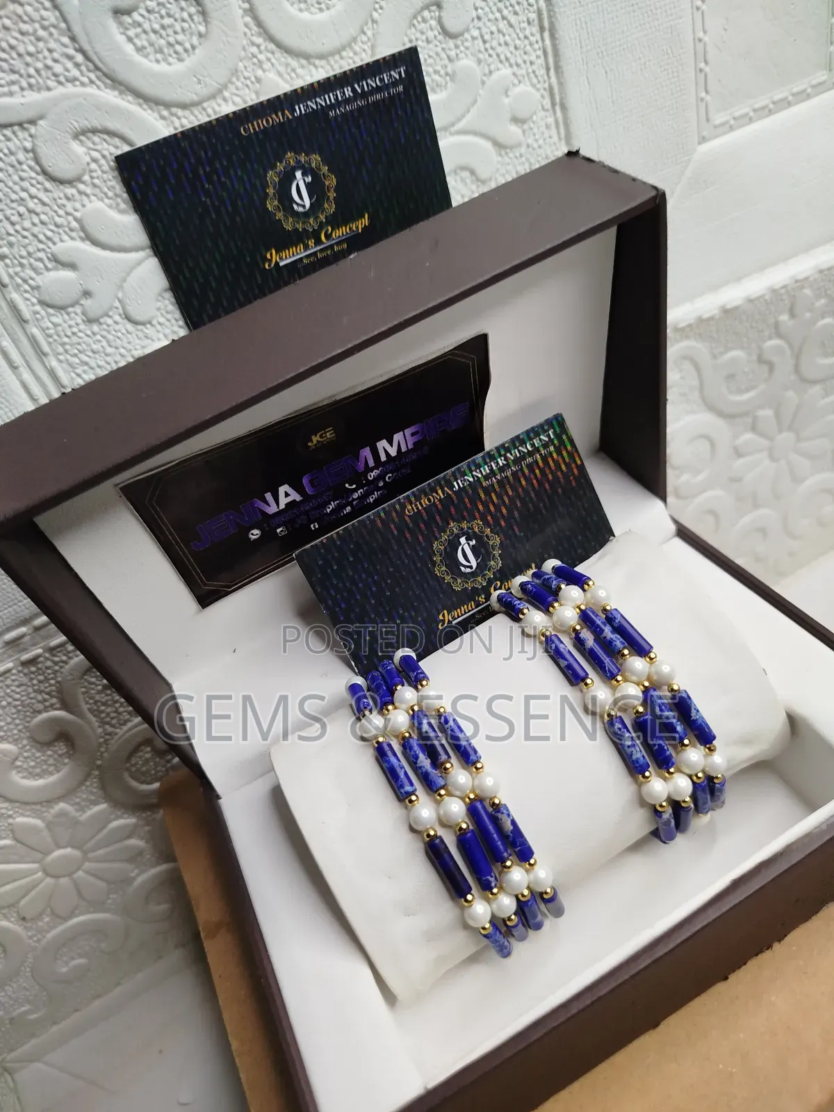 3in1 E.Lapis Bracelet Set