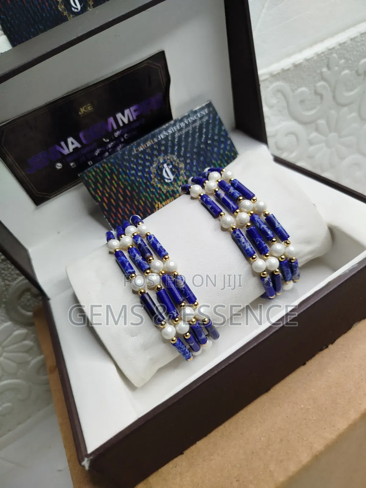 3in1 E.Lapis Bracelet Set