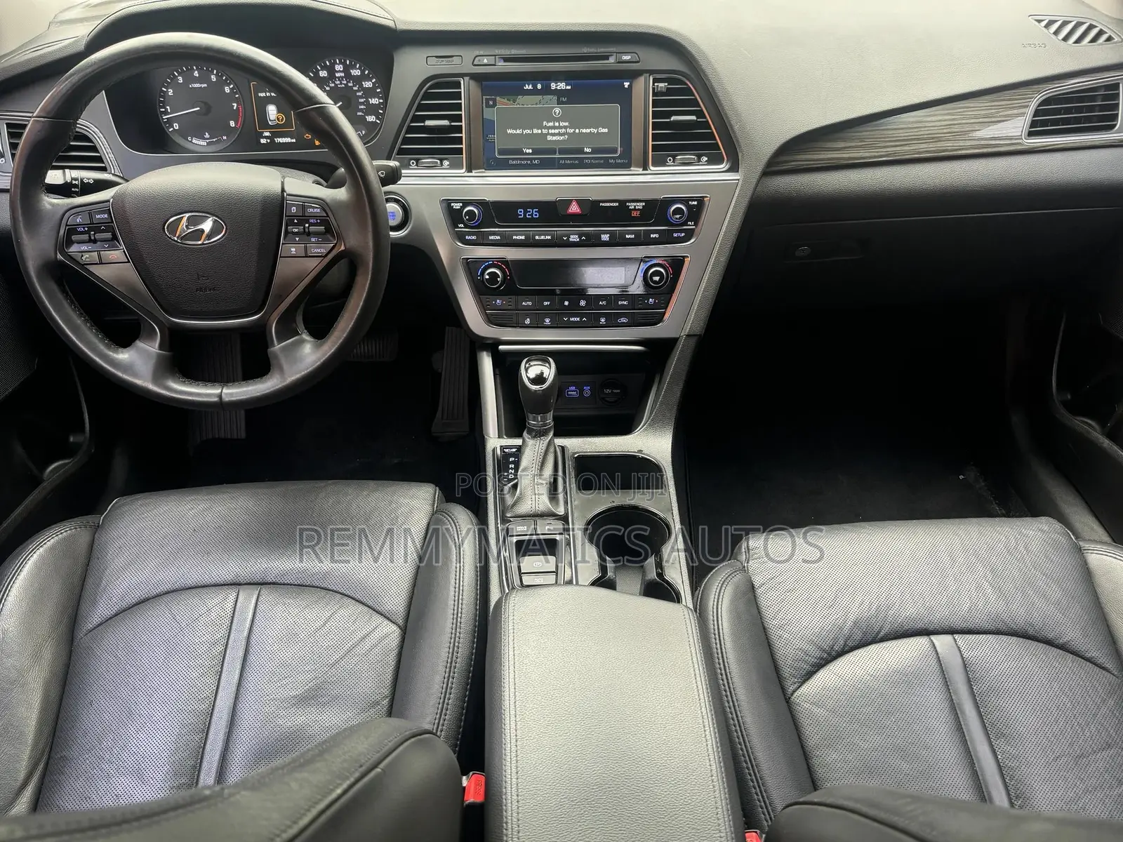 Hyundai Sonata Limited 4dr Sedan (2.4L 4cyl 6A) 2015 Black