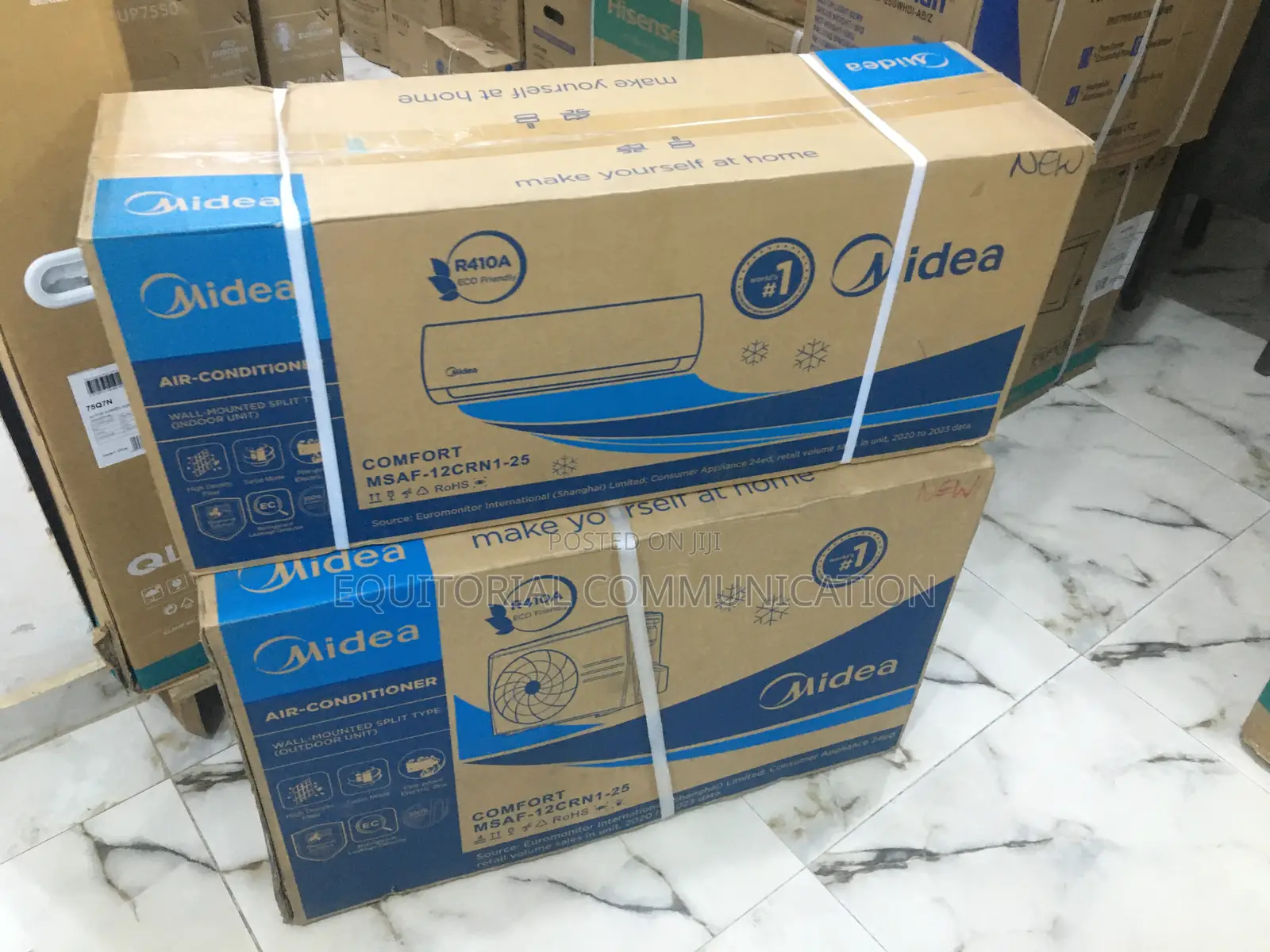 Midea 12,000 Btu Fixed-Speed Split Air Conditioner – Msaf-12