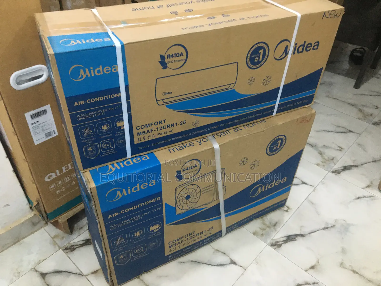 Midea Msaf-12crn1-25 Ac – Durable Copper Condenser Golden