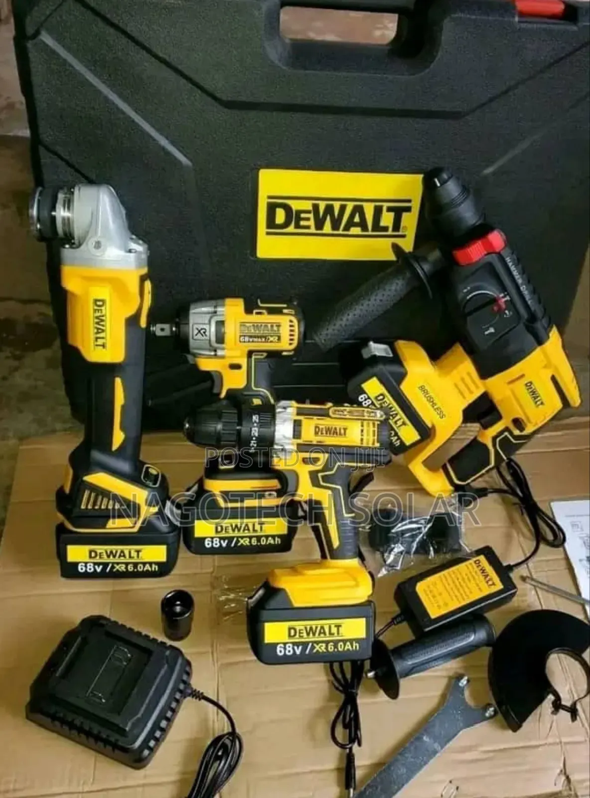 Dewatt 4 In 1:Cordless Battery Machine