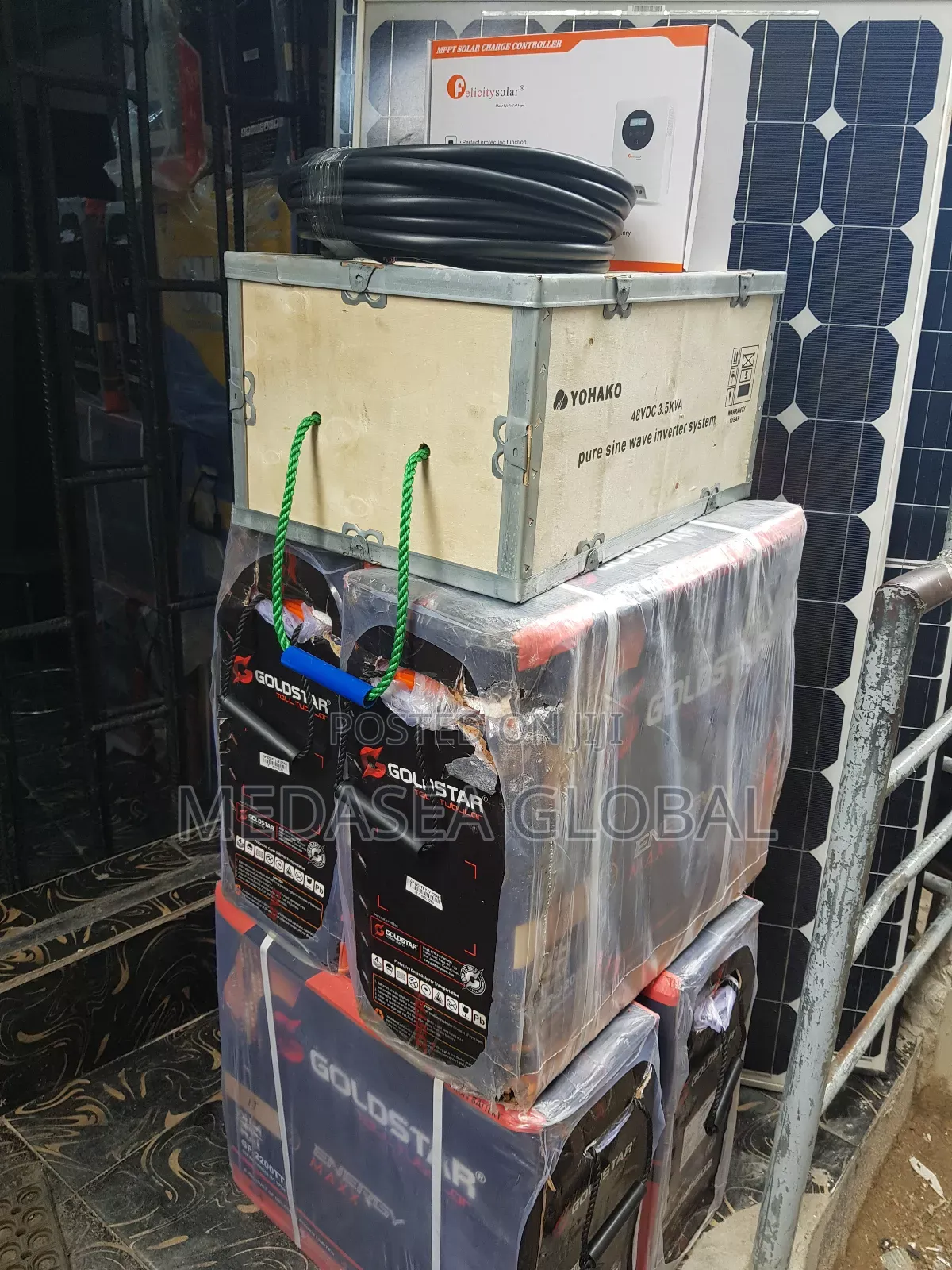 Complete Setup With 3.5kva Inverter