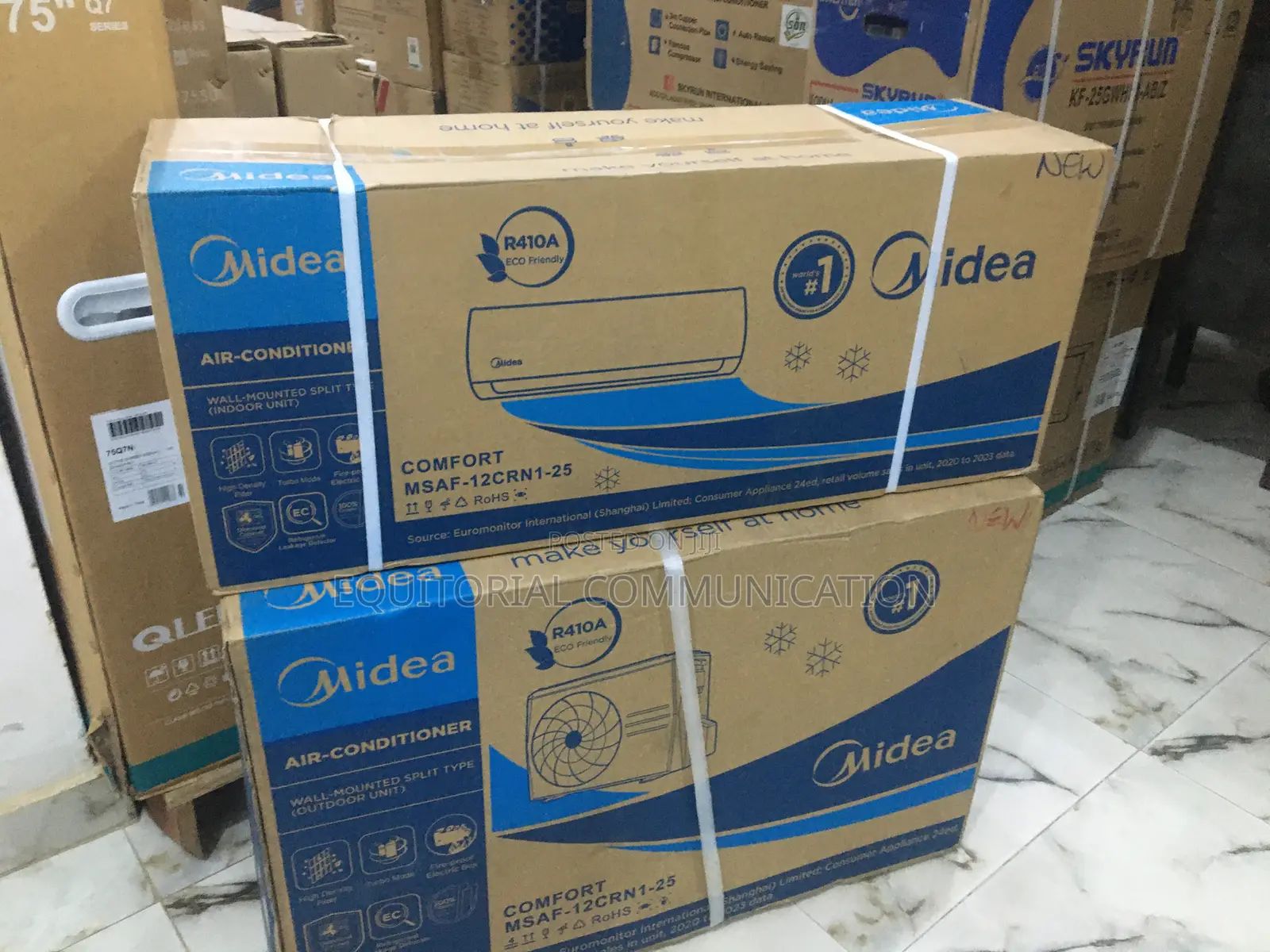 Midea Msaf-12crn1-25 Air Conditioner With Smart Diagnosis