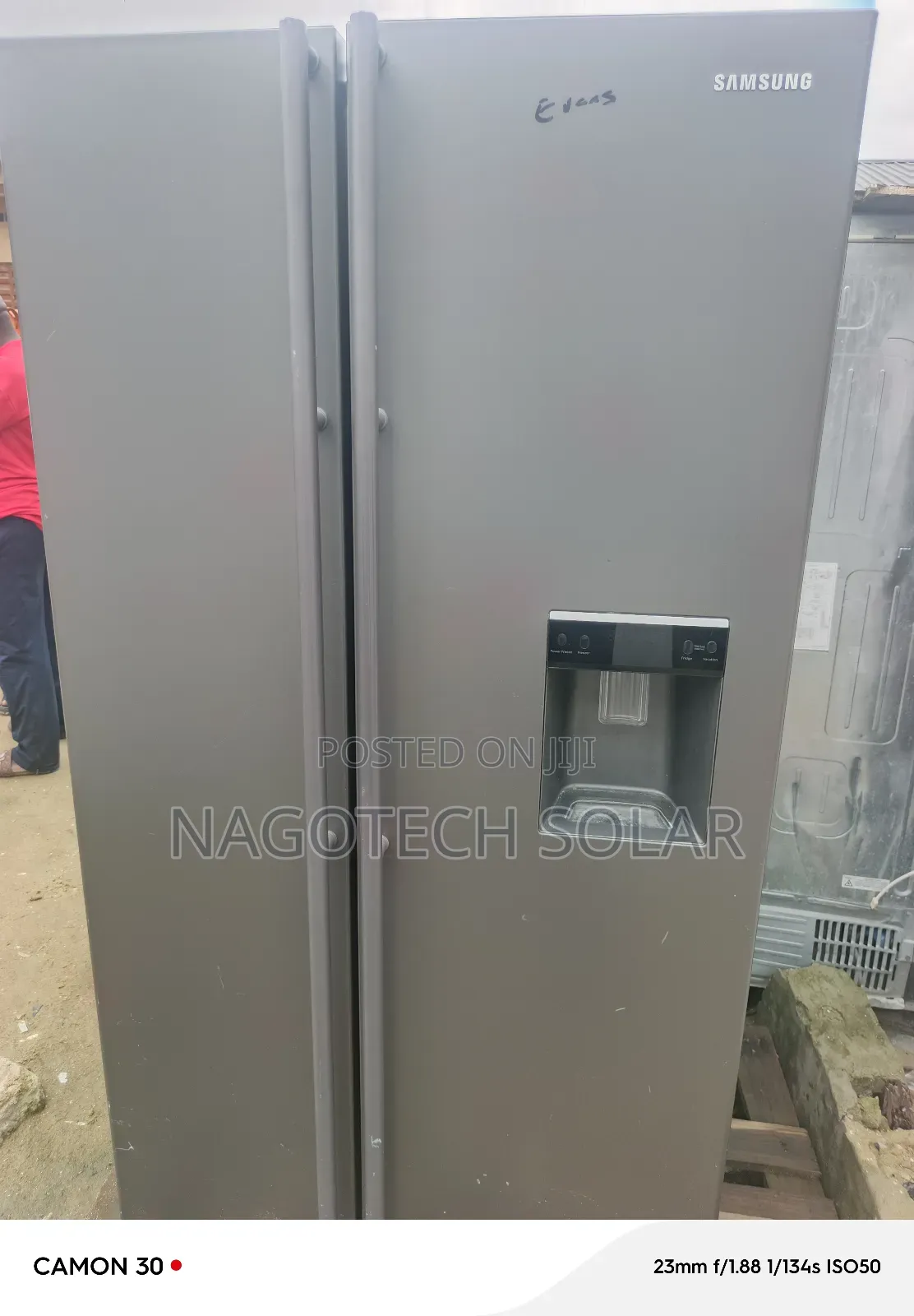 Double Door Standing Fridge