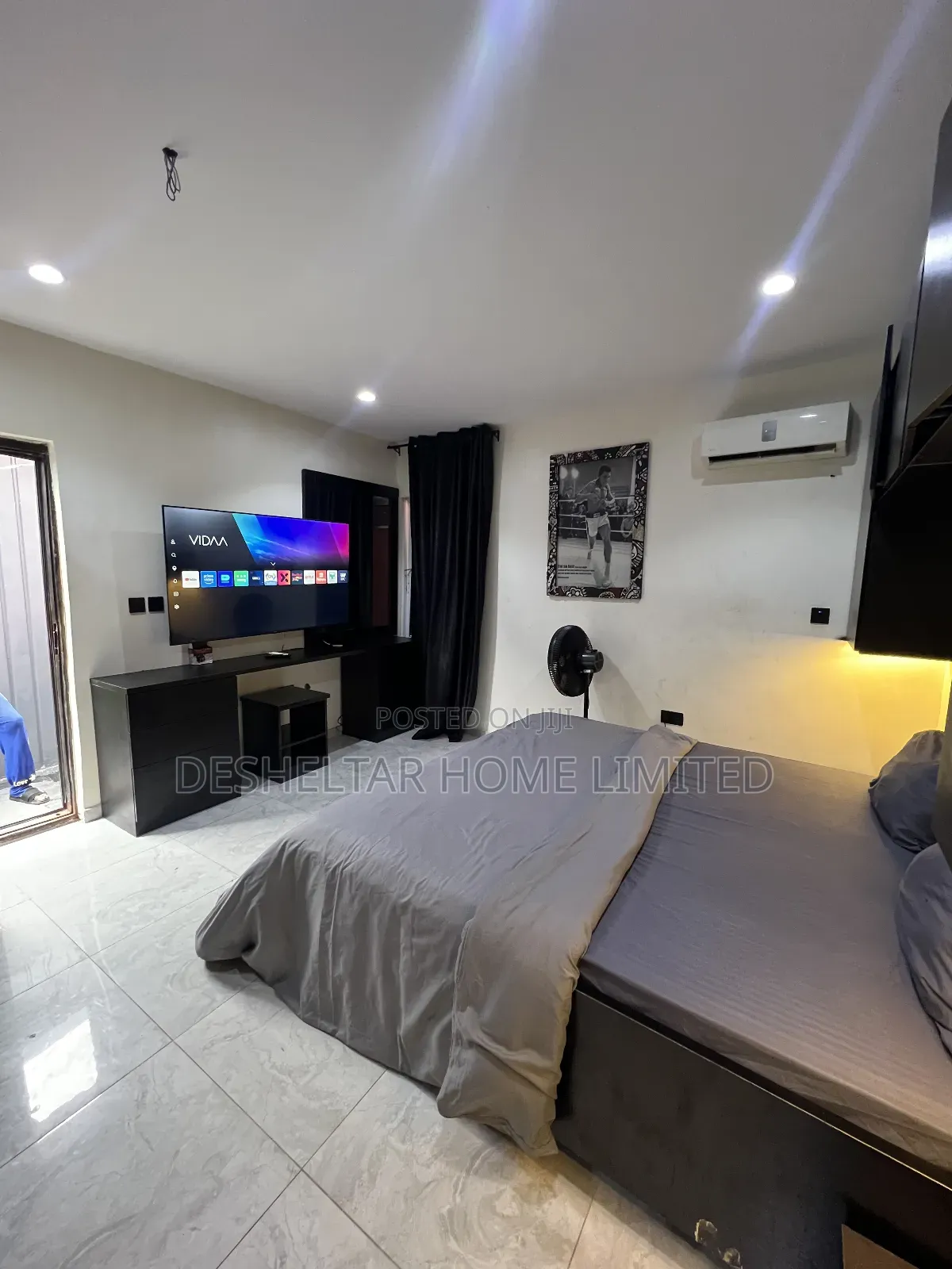 Furnished Studio Apartment in Transit Village, Adeola Odeku for rent