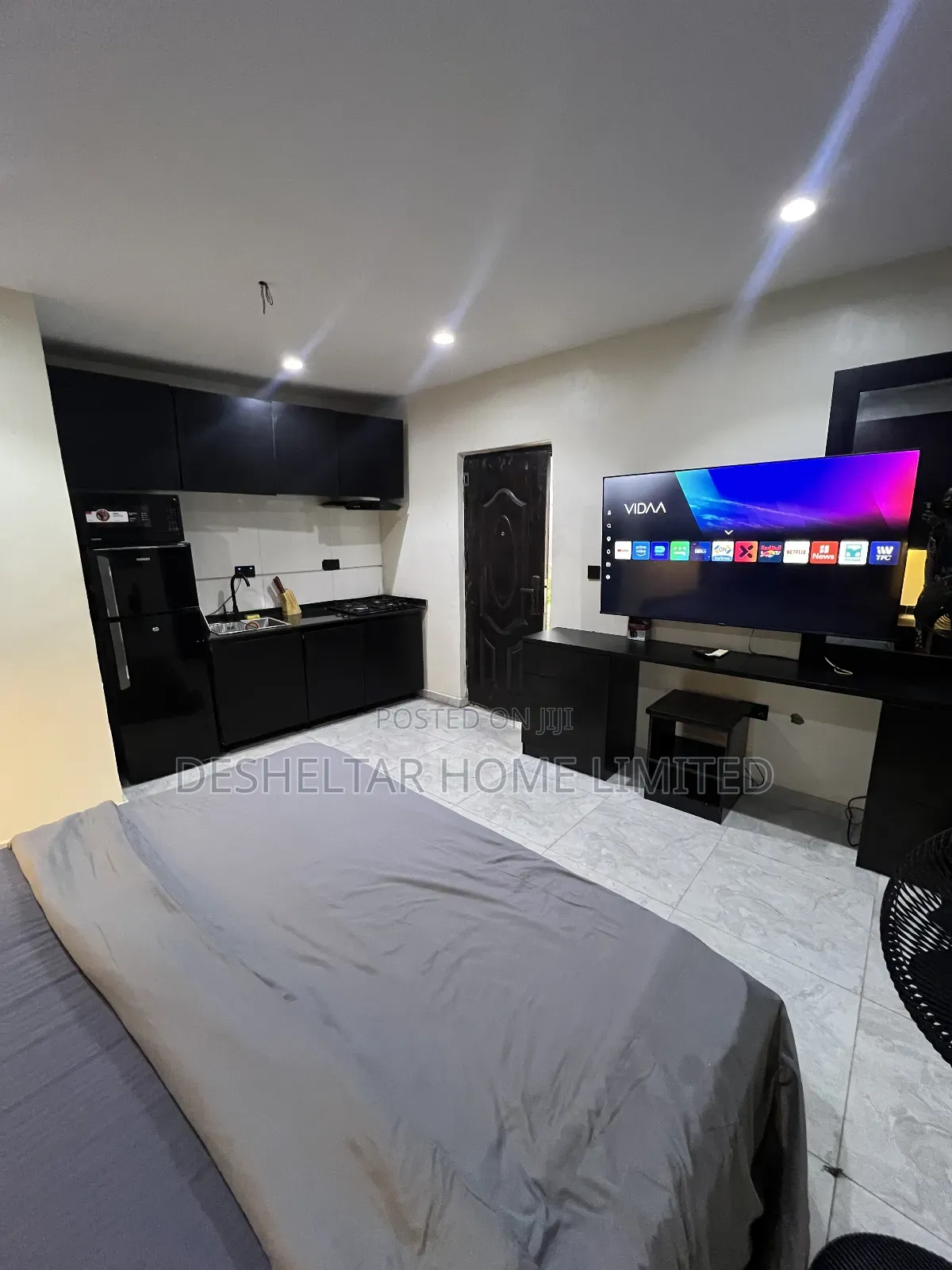 Furnished Studio Apartment in Transit Village, Adeola Odeku for rent