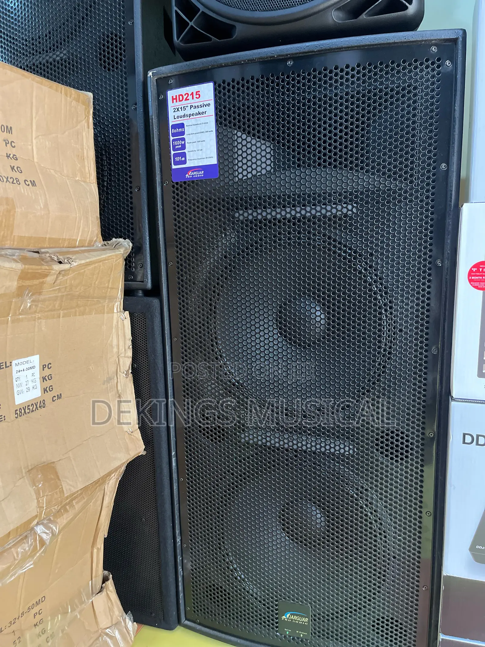 Jaguar Hd215 Pure Acoustic Loud-Speaker