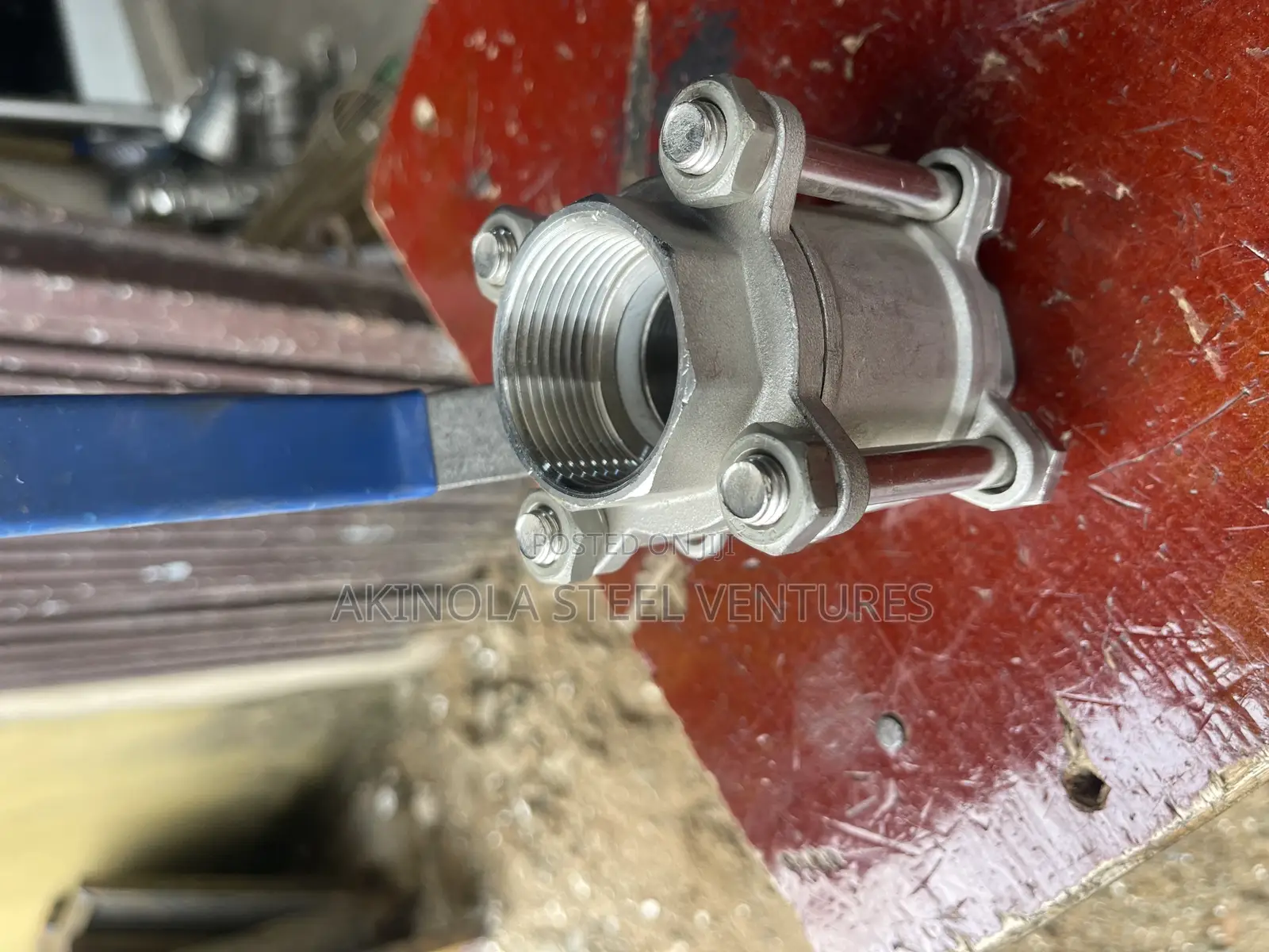 Ball Value Threaded and Welded 4 Bolt Fittings
