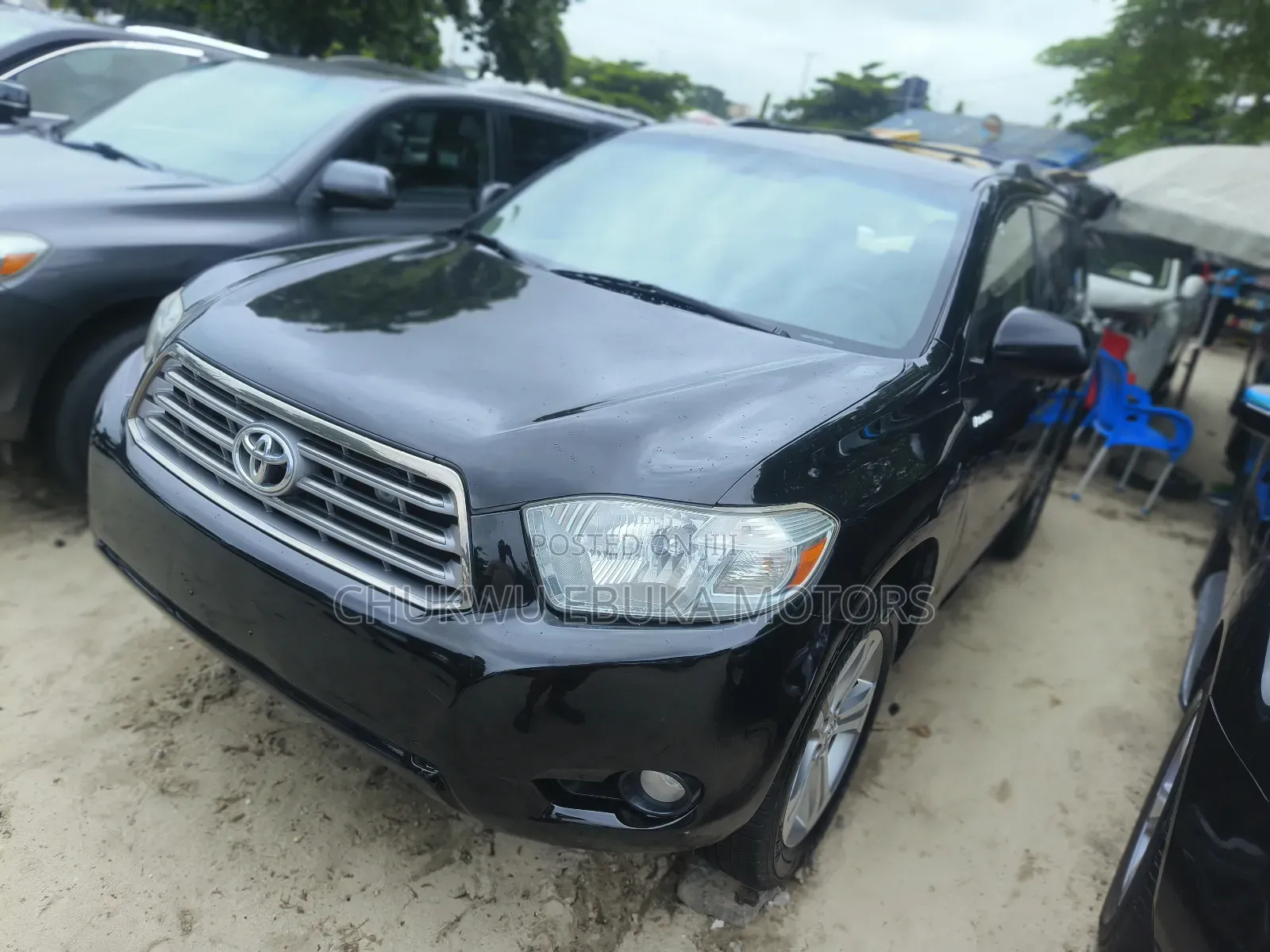 Toyota Highlander Limited 2008 Black