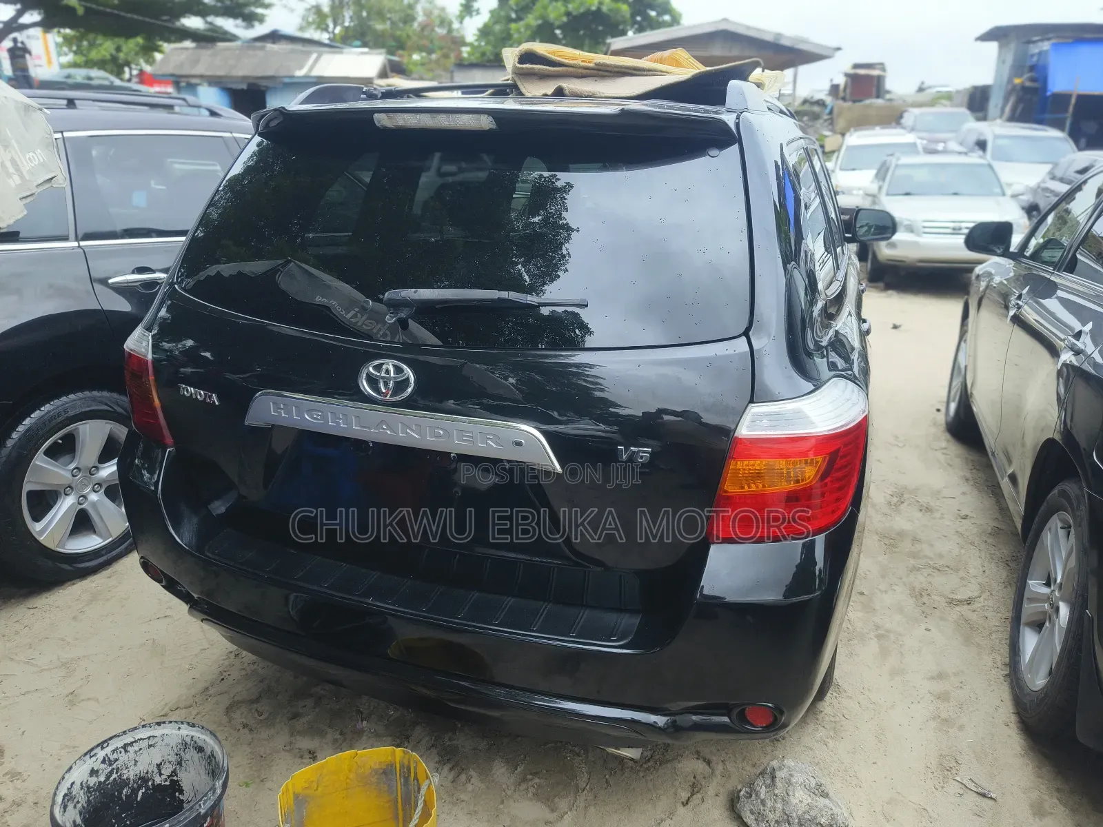 Toyota Highlander Limited 2008 Black
