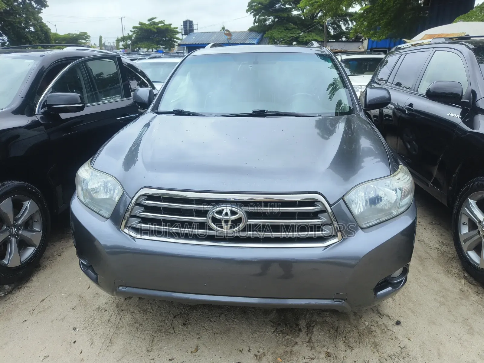 Toyota Highlander Limited 2008 Black
