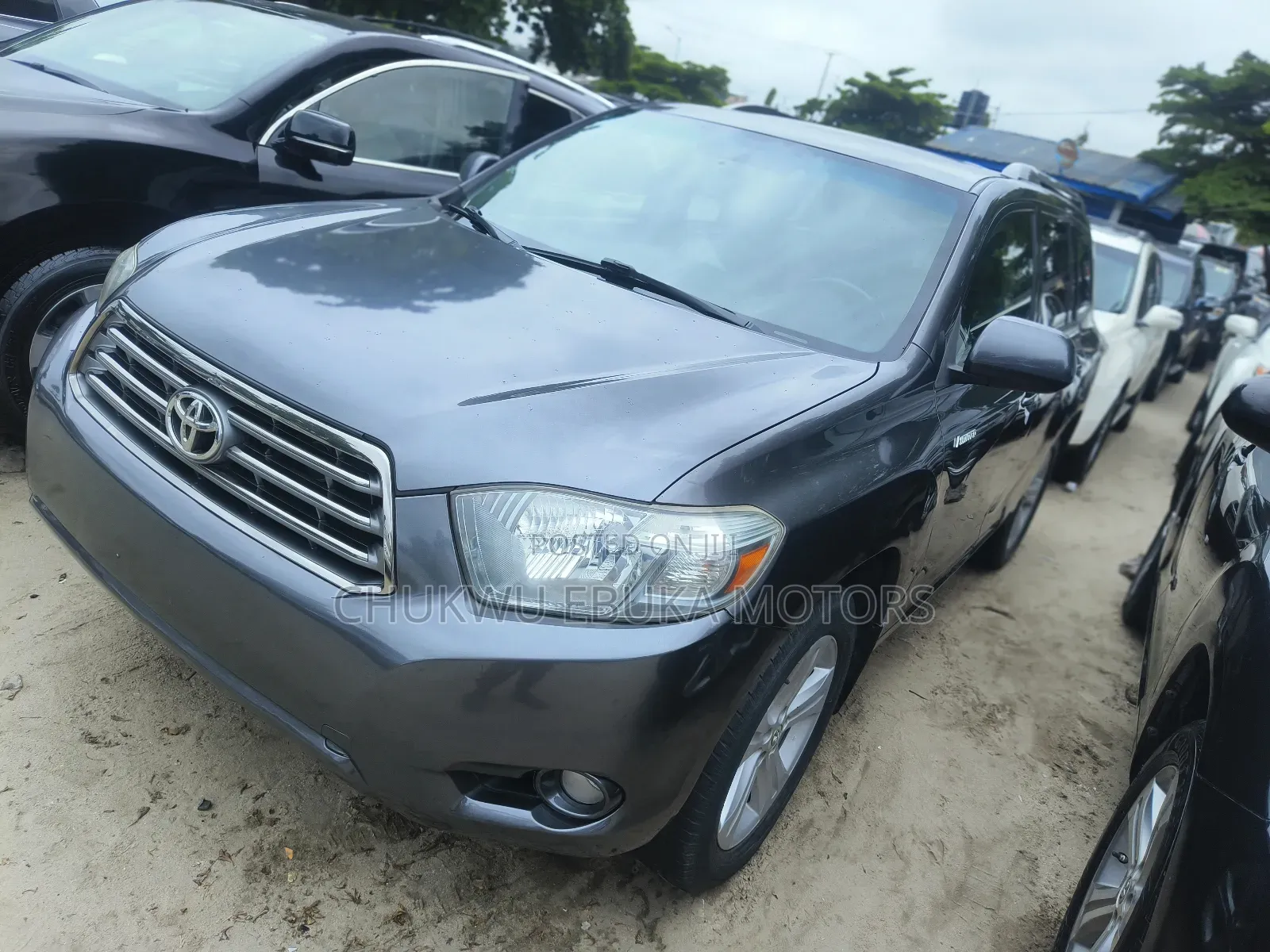 Toyota Highlander Limited 2008 Black