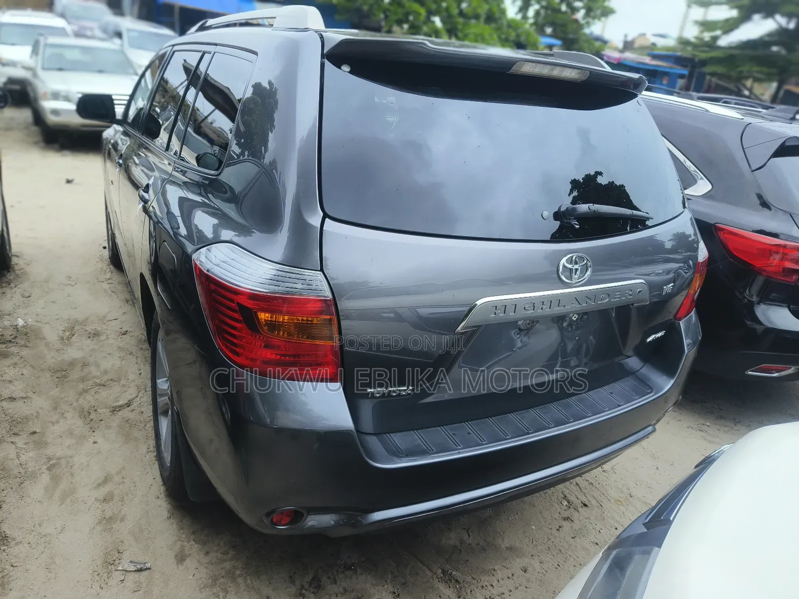 Toyota Highlander Limited 2008 Black