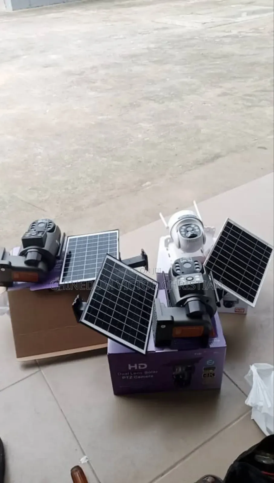 Solar PTZ Camera Installation
