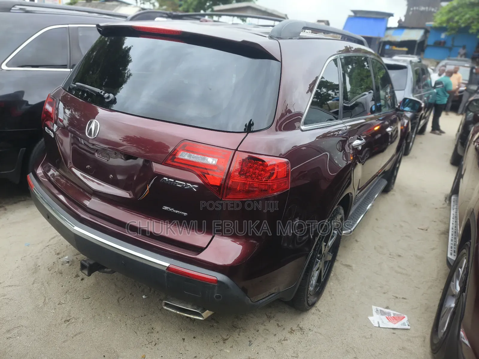 Acura MDX Technology Package SUV AWD (3.7L 6cyl 6A) 2012 Red