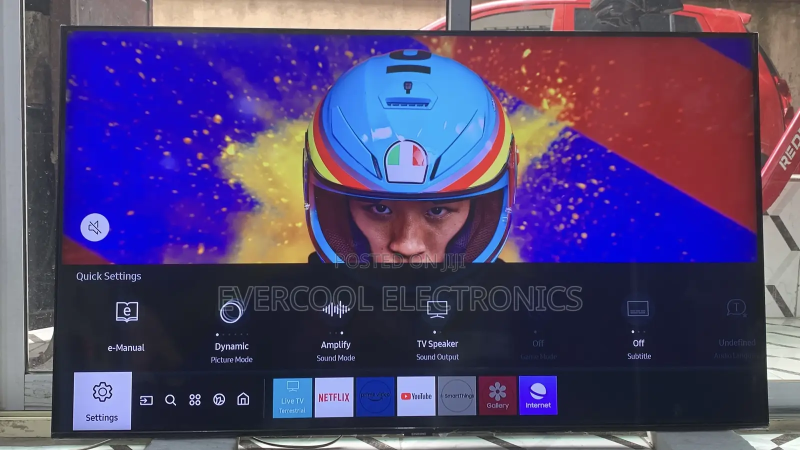 High-End 50” Samsung Qled Q60t Smart Tv With Airplay Hdr10+