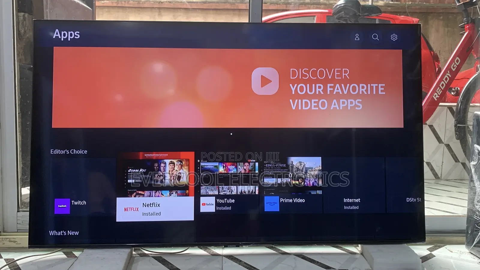 High-End 50” Samsung Qled Q60t Smart Tv With Airplay Hdr10+
