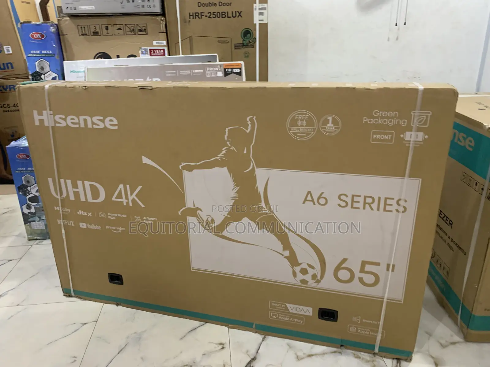 Hisense 65a6k 65 Inch Uhd Smart Tv - Neflix, Youtube