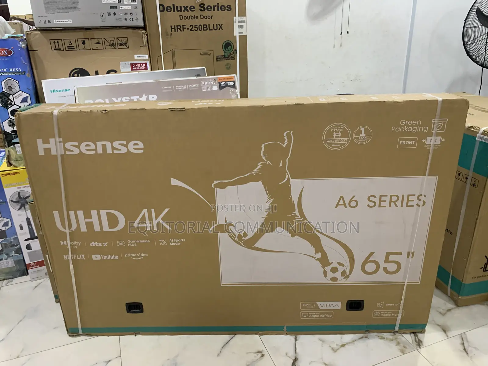 Hisense 65inch Vidaa Smart Tv