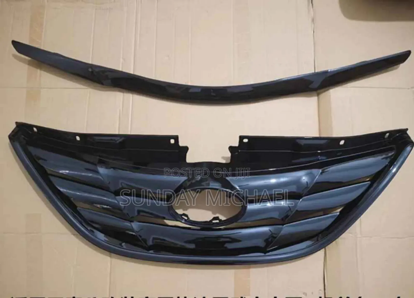 Front Grille Hyundai Sonata Black