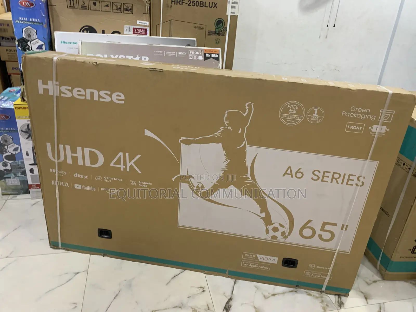 Brand New Hisense 65inch Class A6 Uhd Smart Tv