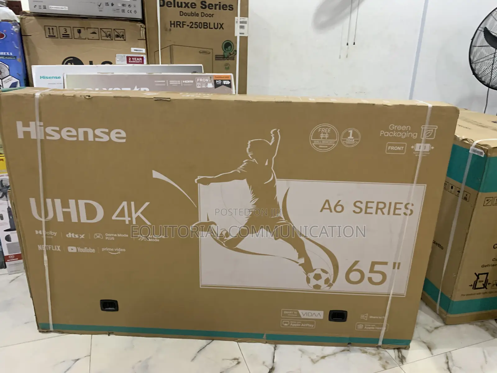 Hisense 65 Inch Class A6 Seires Uhd Smart Tv