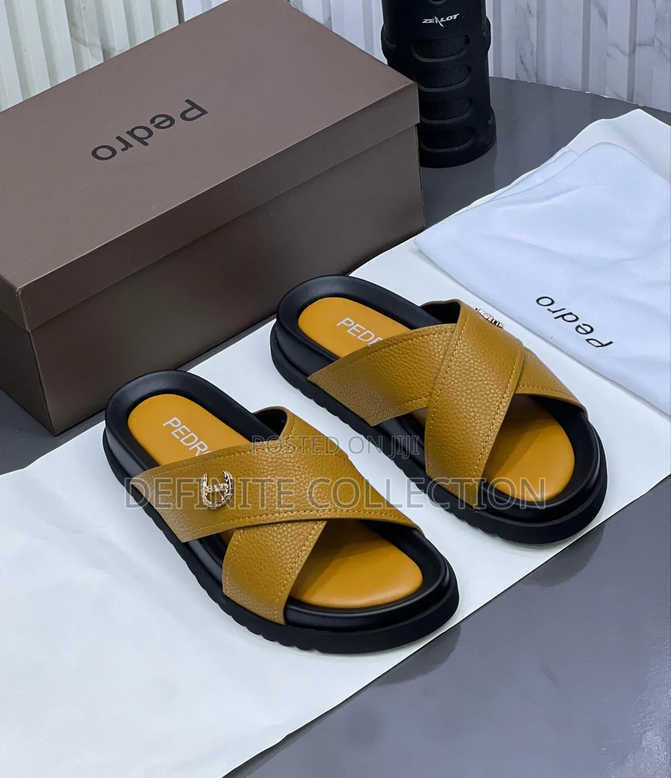 Pedro Leather Slippers