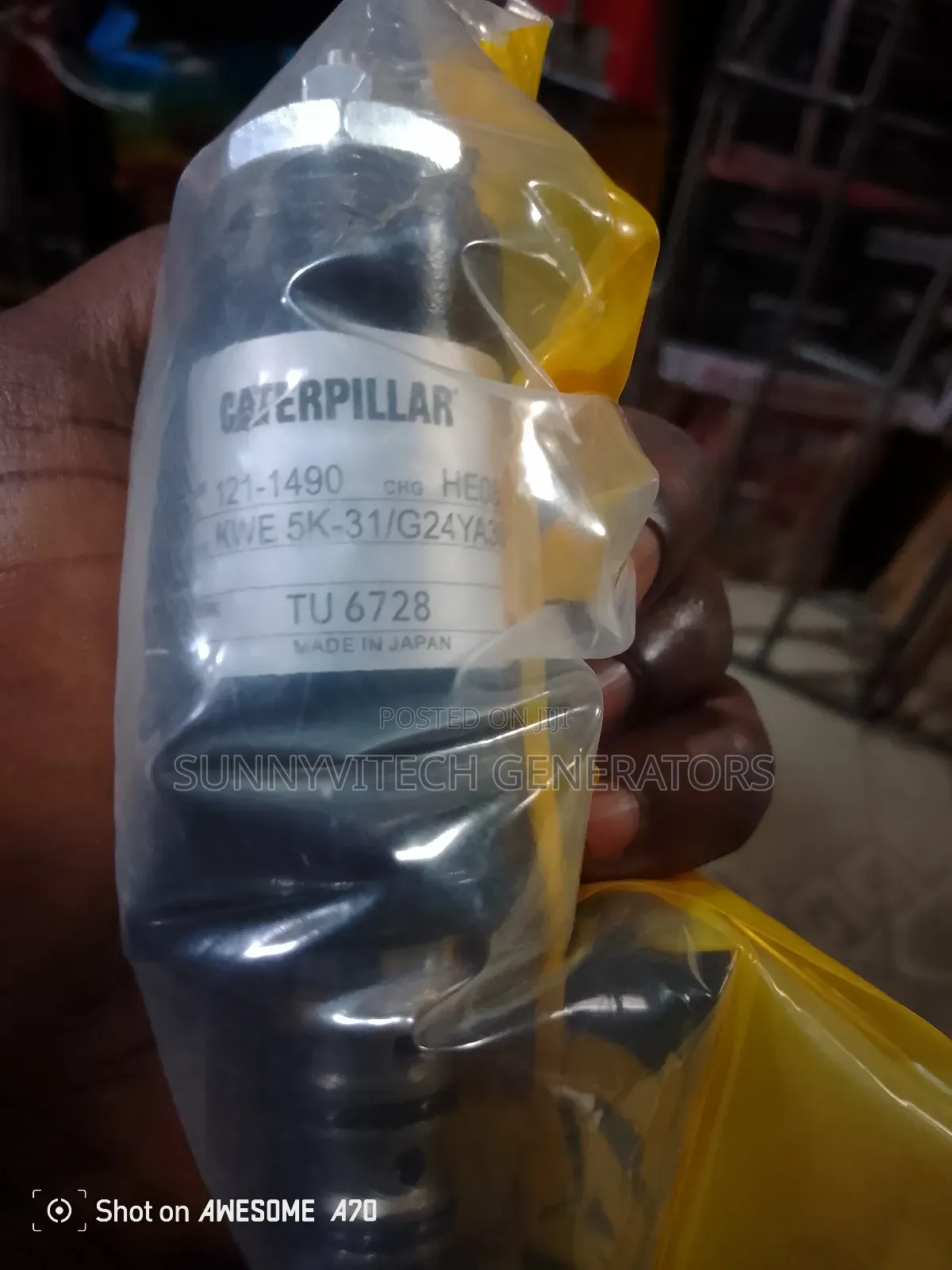 Mantrac Solenoid 121-1490 Or Perkins Generator