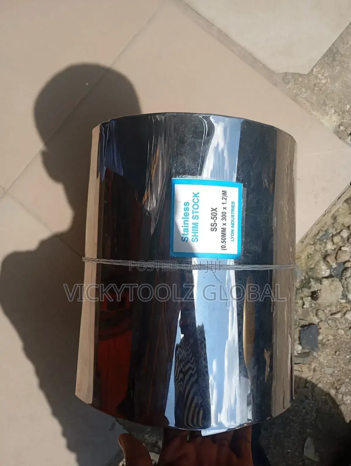 Stainless Steel Shim (0.5mmx1.2m) Roll All Sizes Available