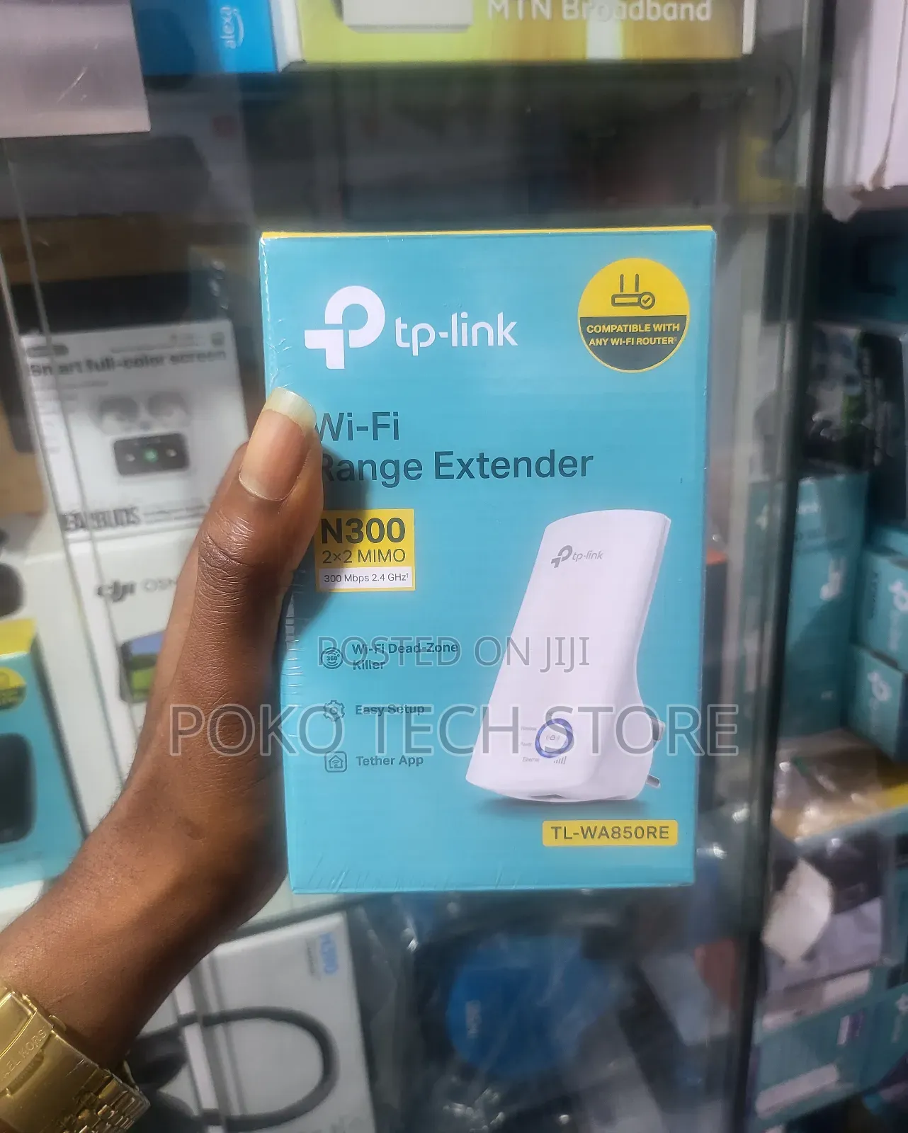 Tp-link Tl-wa850re N300 Wi-fi Range Extender.
