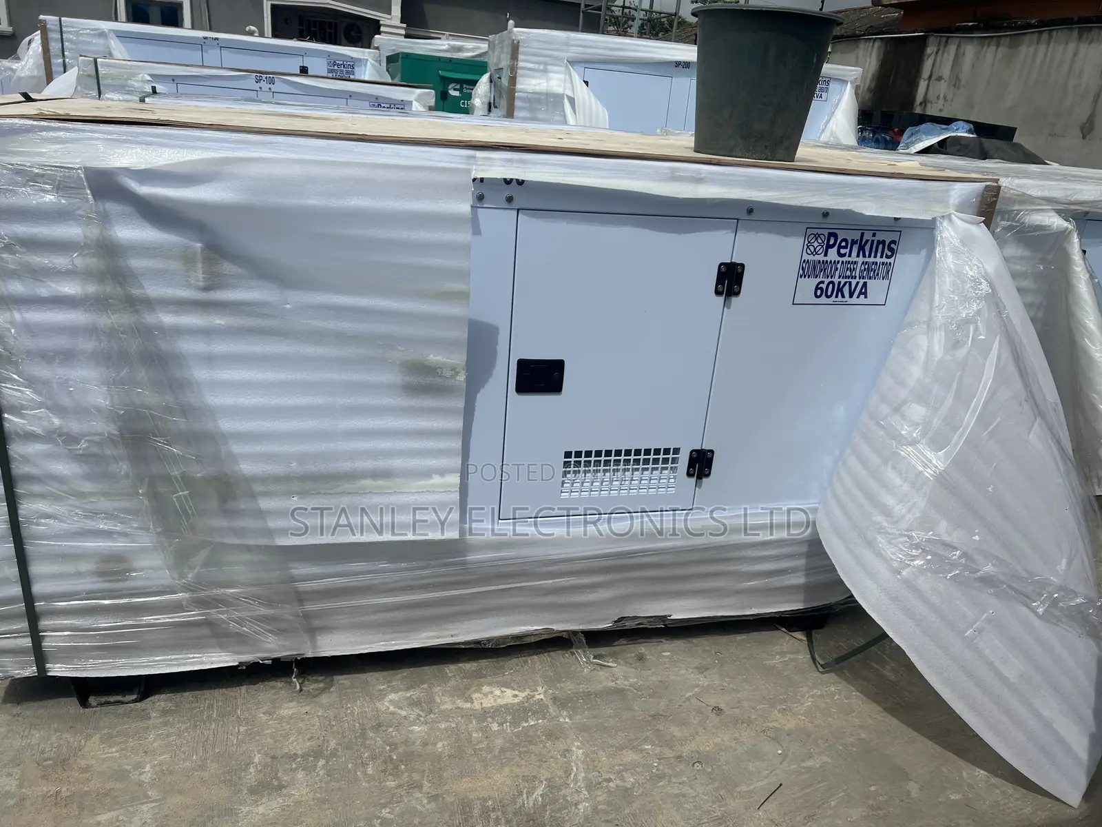 Brand New 60kva Perkins Soundproof Generator 100% Copper