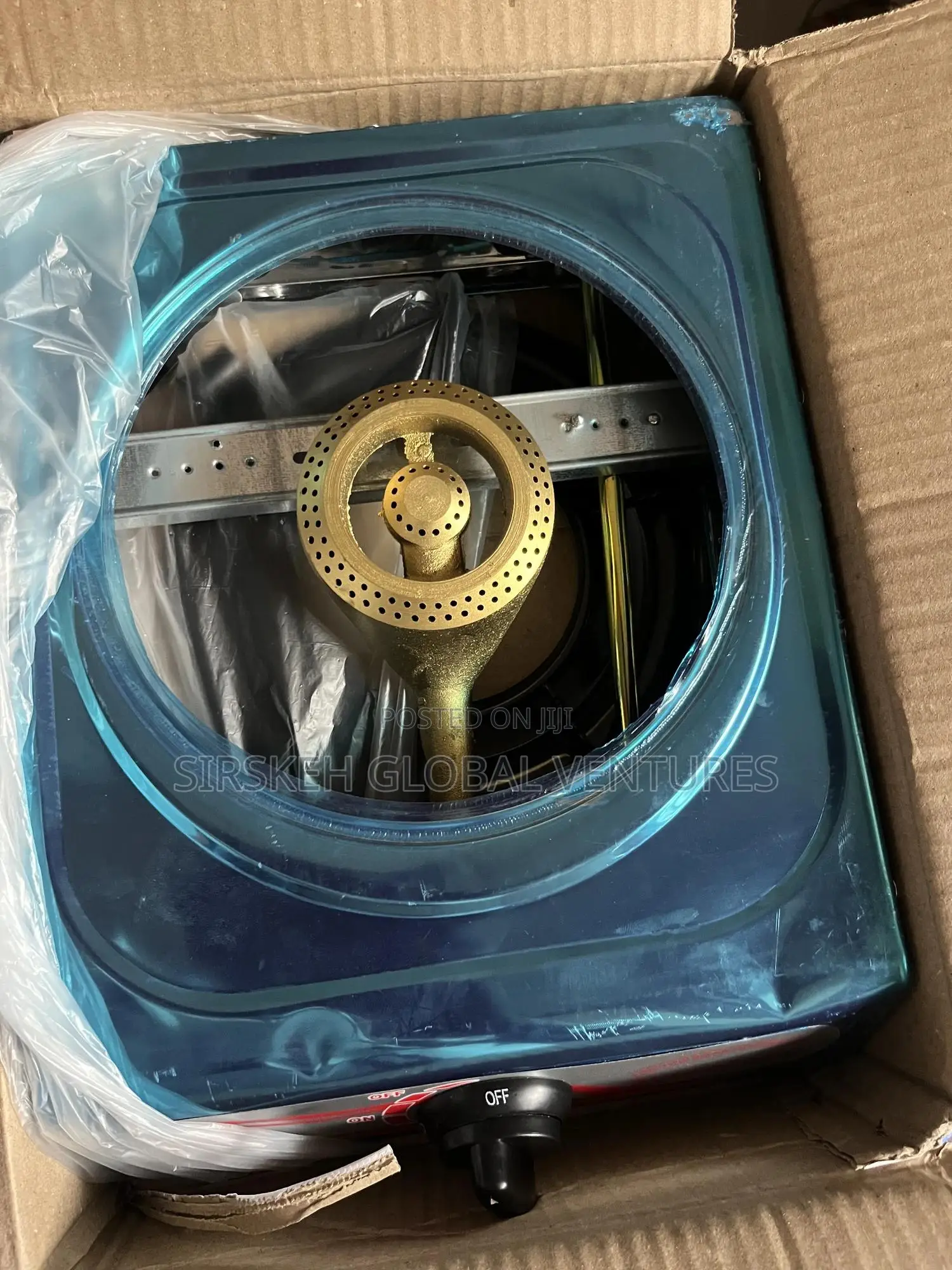 Supersony Single Face Stainless Gas Burner