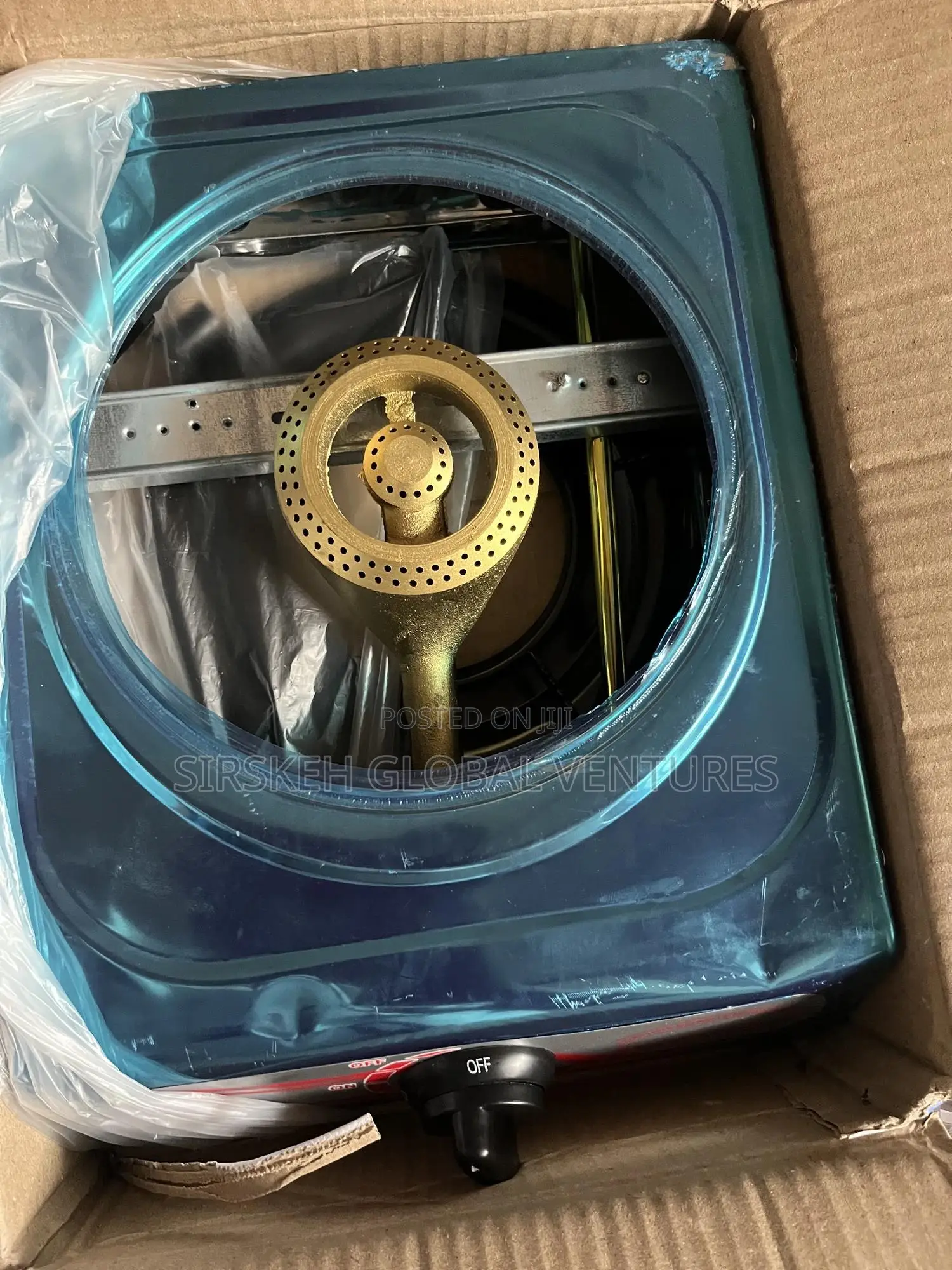Supersony Single Face Stainless Gas Burner