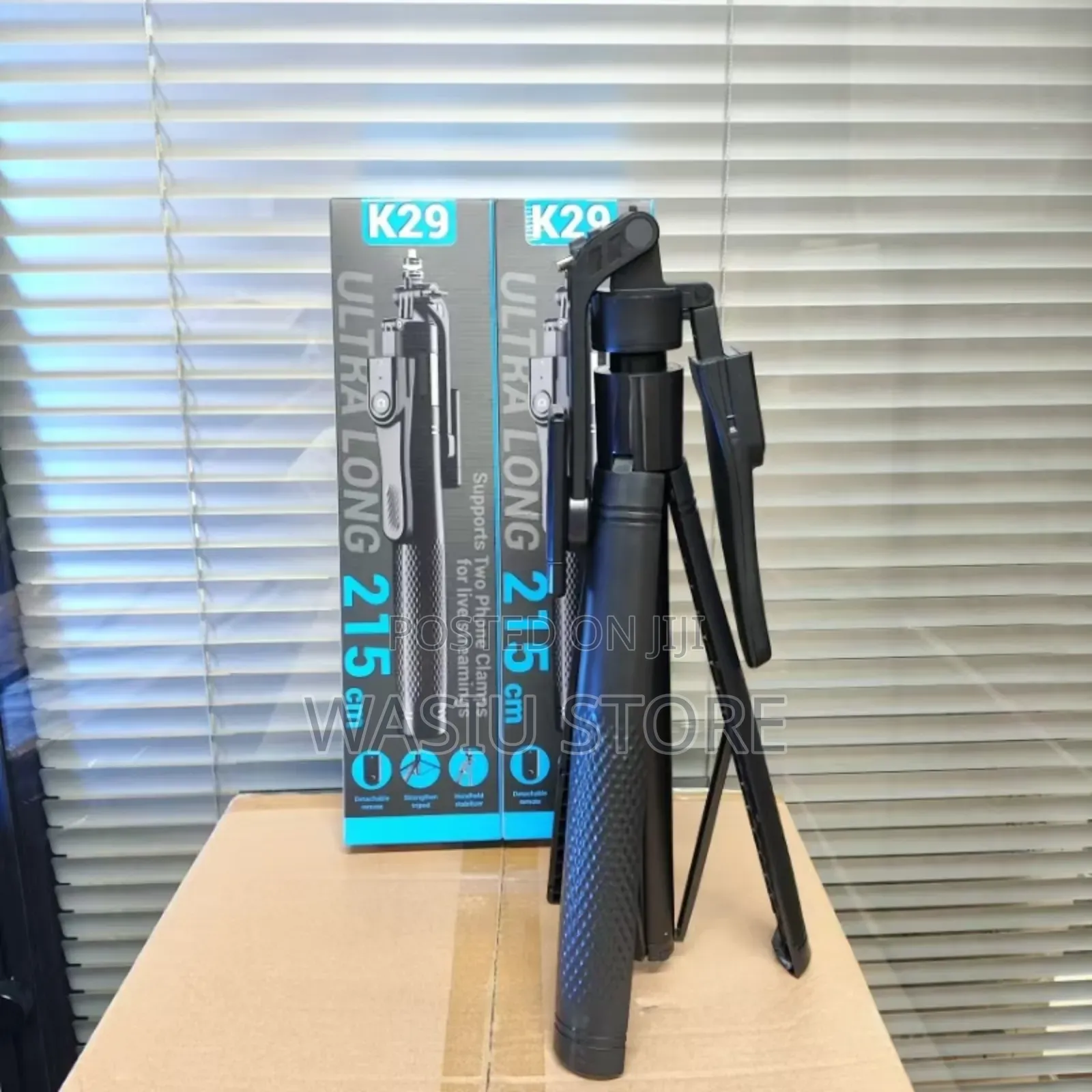 Ultra Long 215cm Selfie Stick Tripod Stand (7ft)