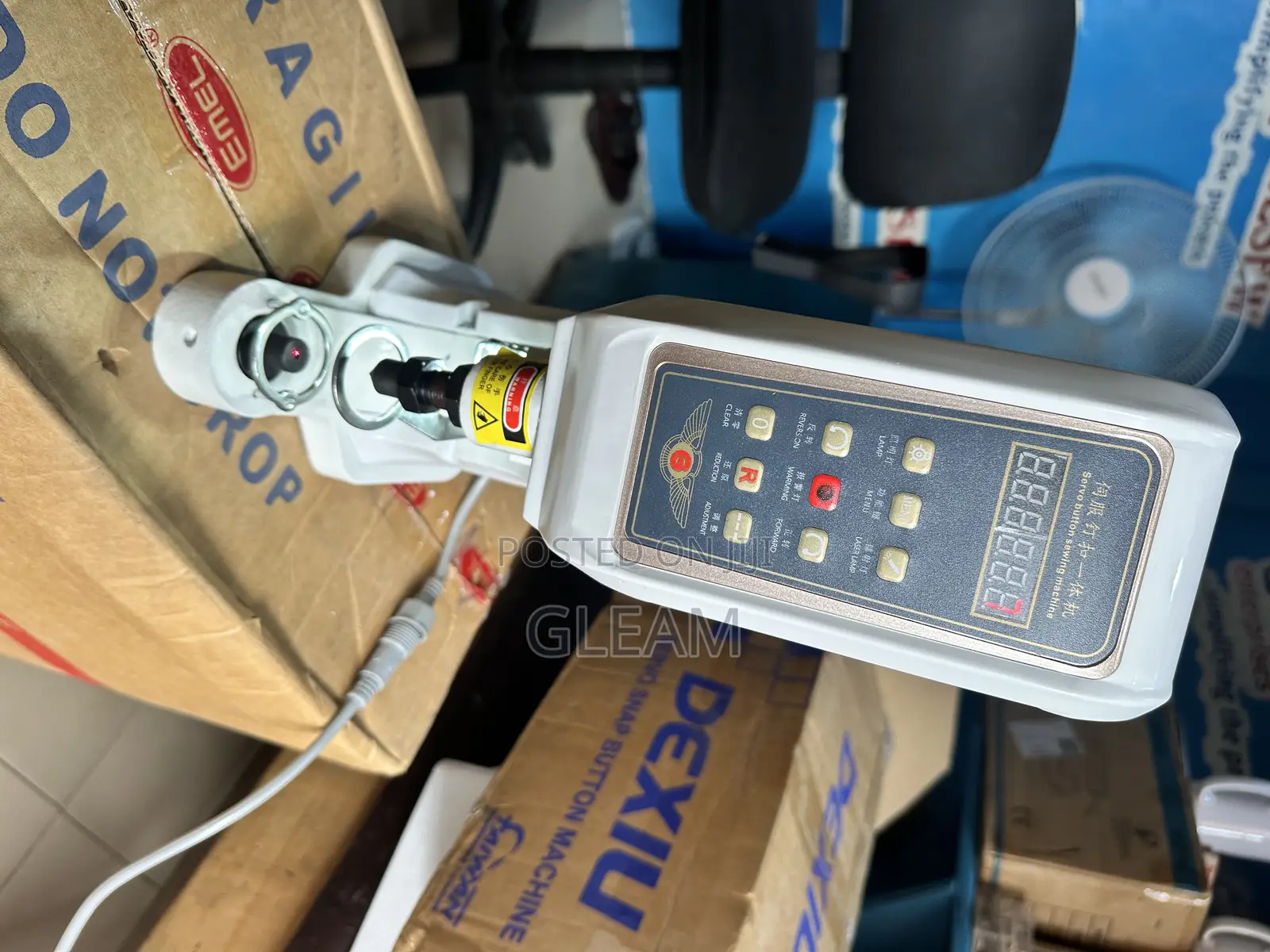 Dexiu Servo Snap Button Machine