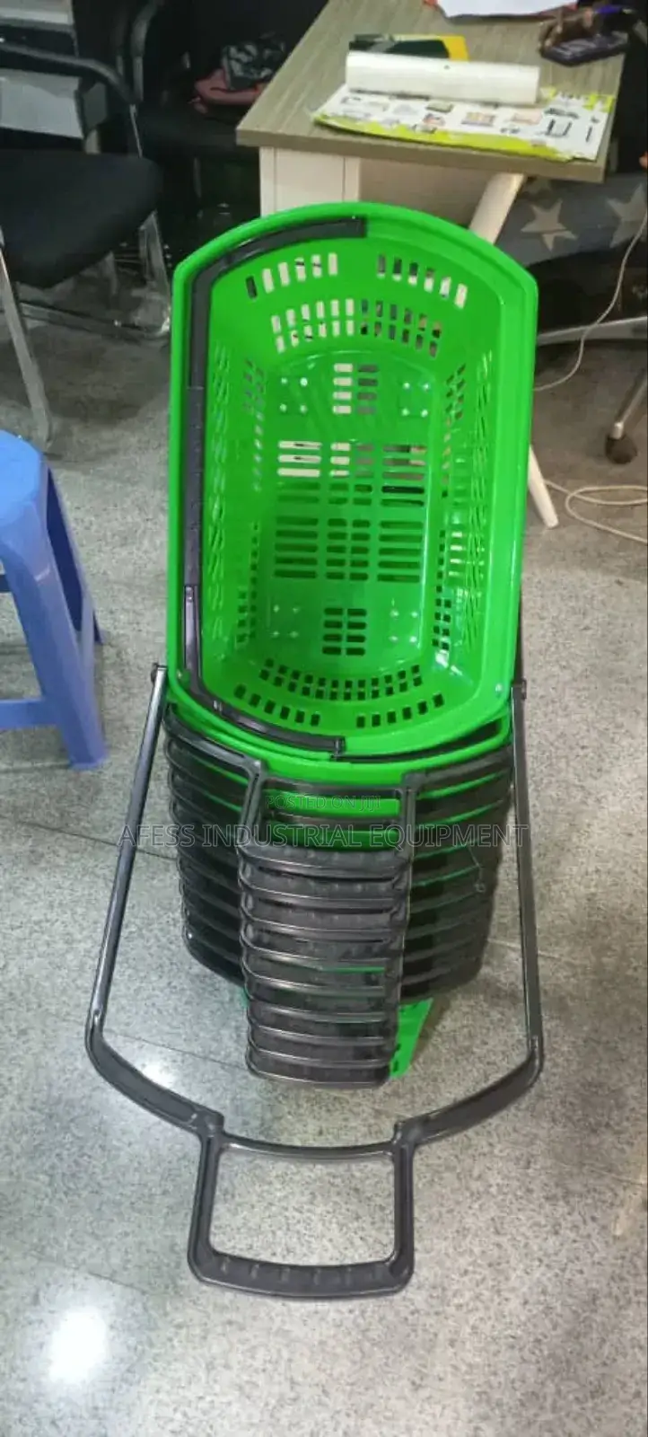 Plastic Shopping Trolley