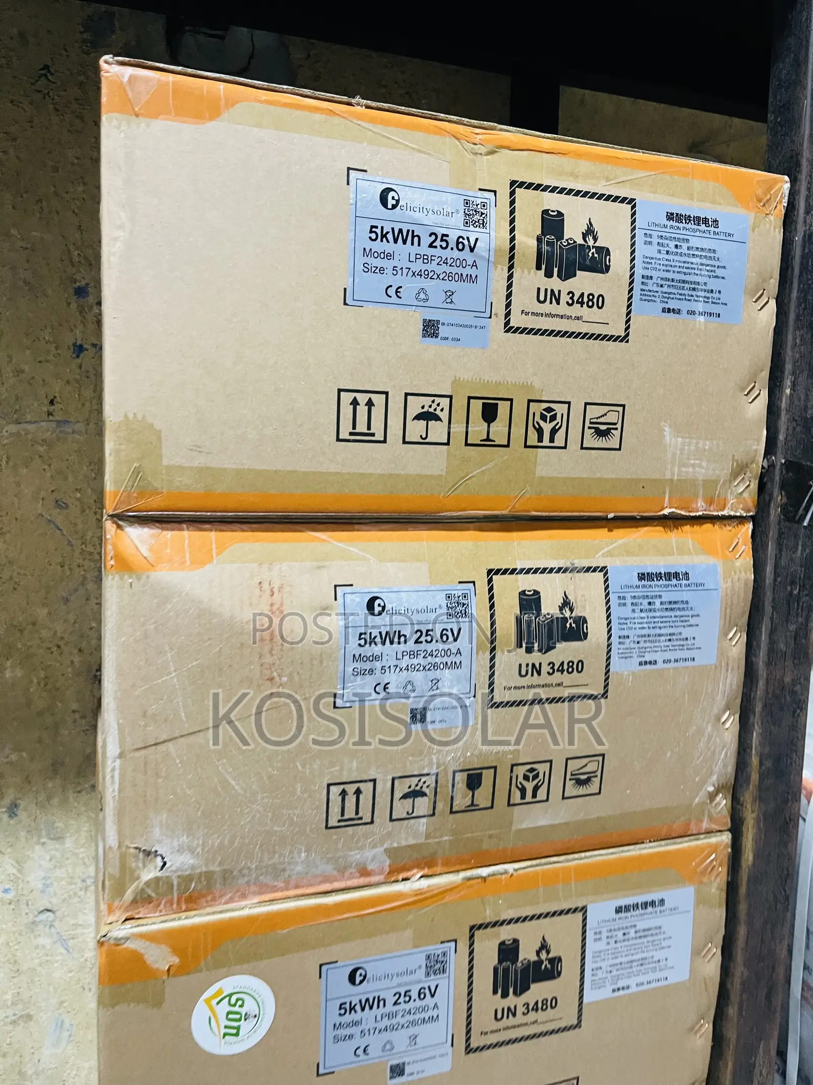 5kwh 48v Felicity Lilthum Ion Battery