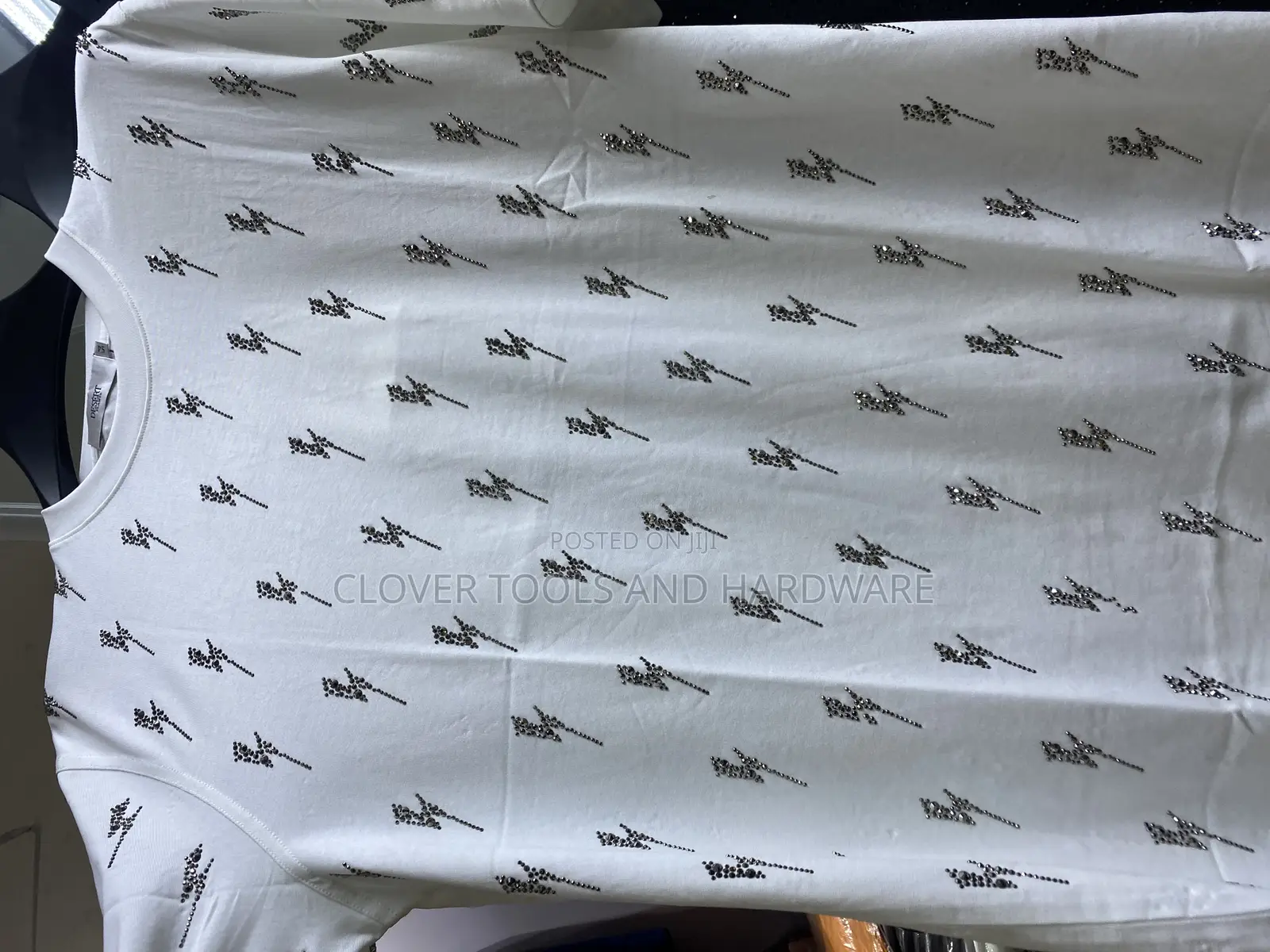 Luxury Cotton Pullover Stone White T Shirts Unisex