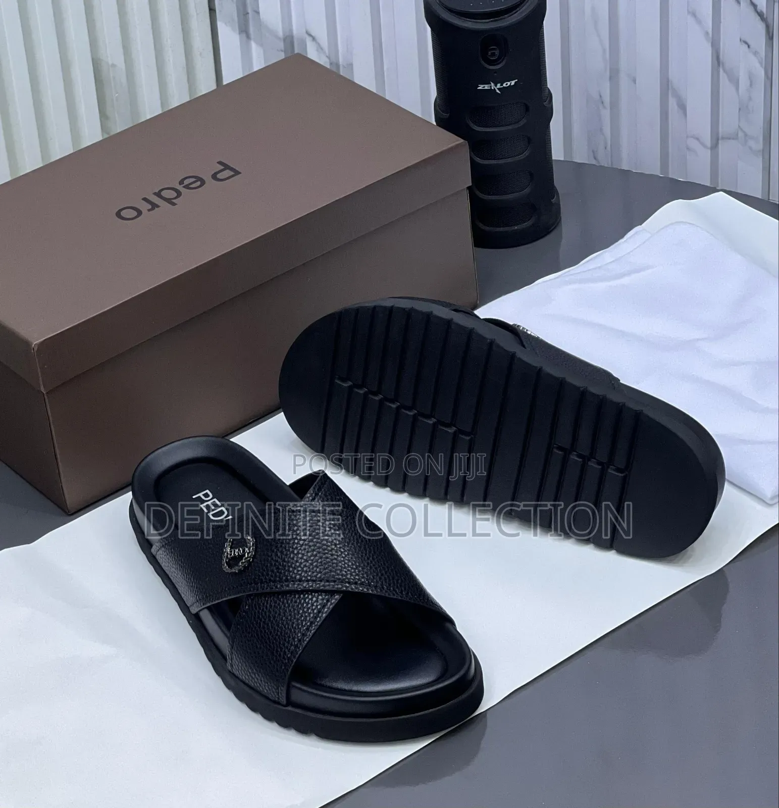Pedro Leather Slippers