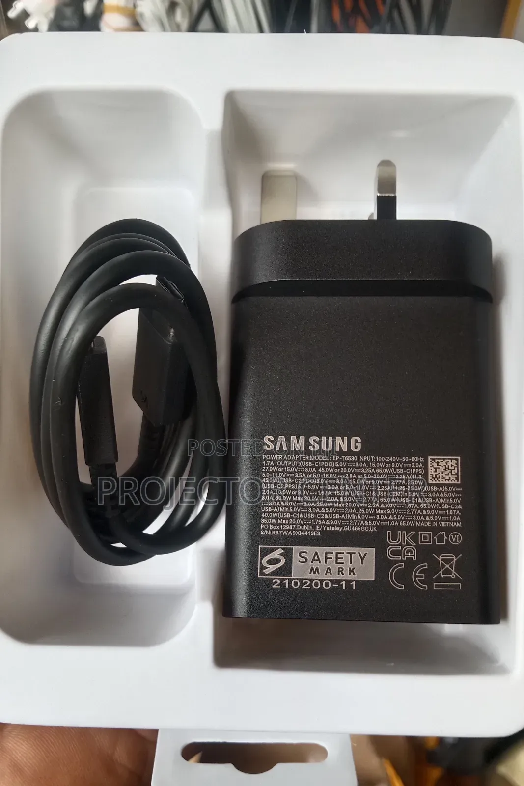 Samsung 65w Pd Power Adapter Trio(Usb-C X2port, Usb -A)