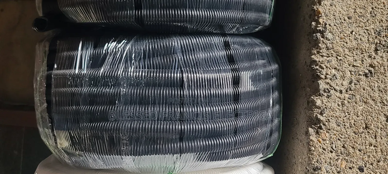 25mm Condit Pipe Flexible Black