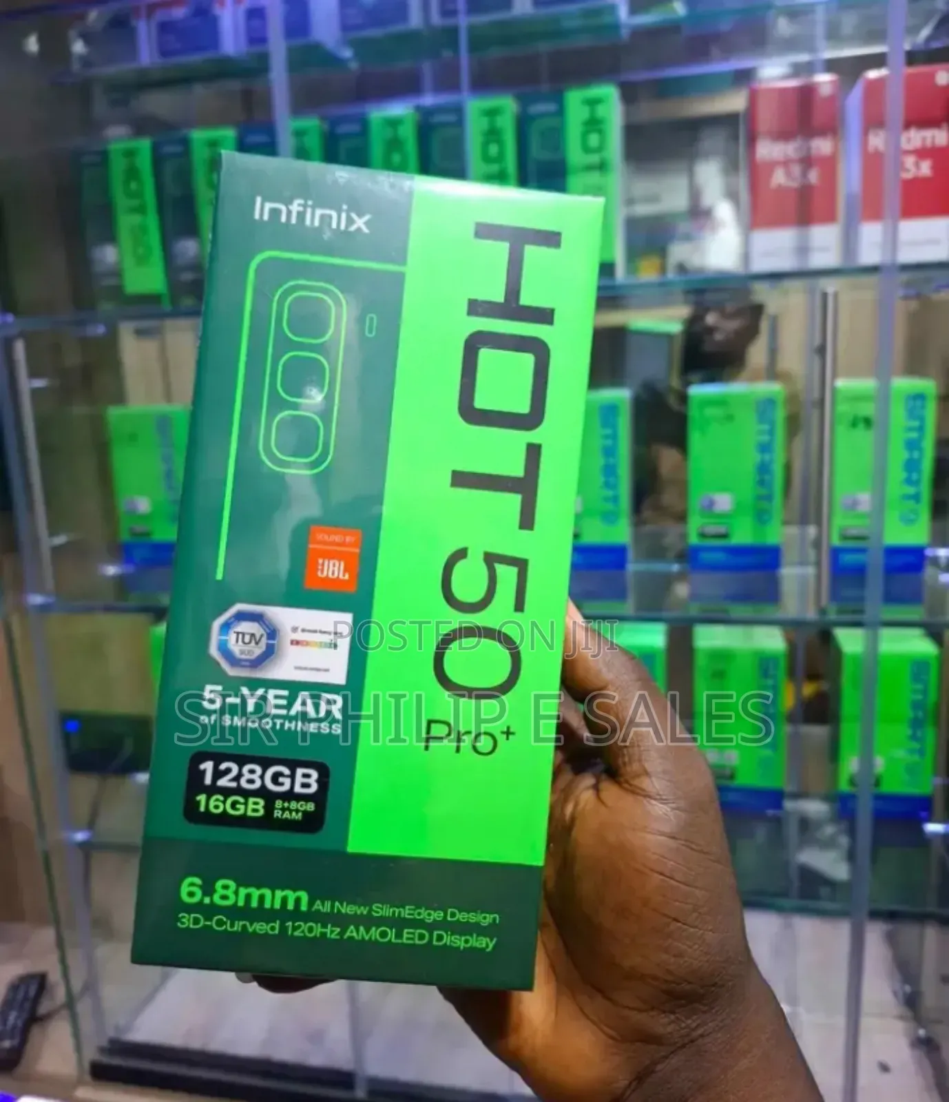 New Infinix Hot 50 Pro+ 4G 128 GB Blue