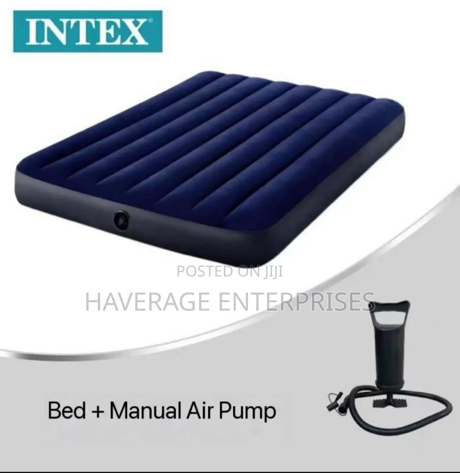 Intex Inflatable Double Air Mattress for 2 Persons