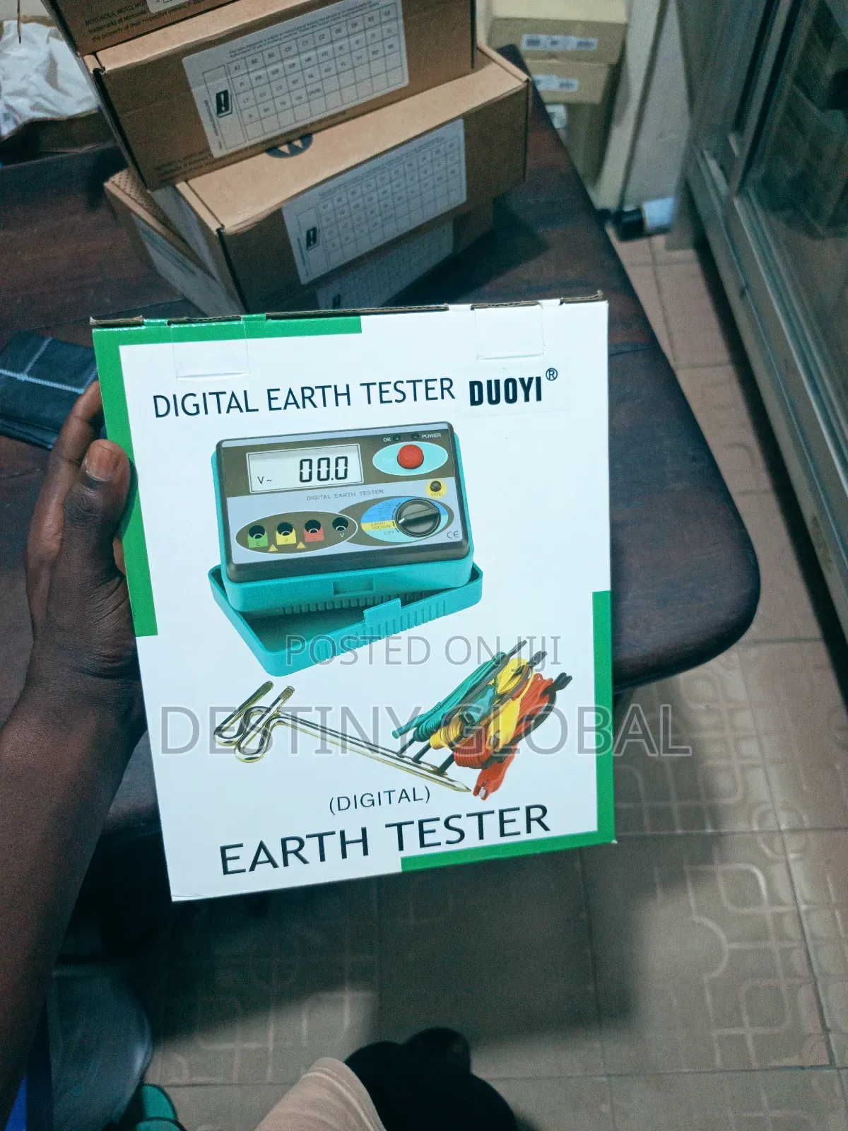 Digital Earth Tester Duoyi