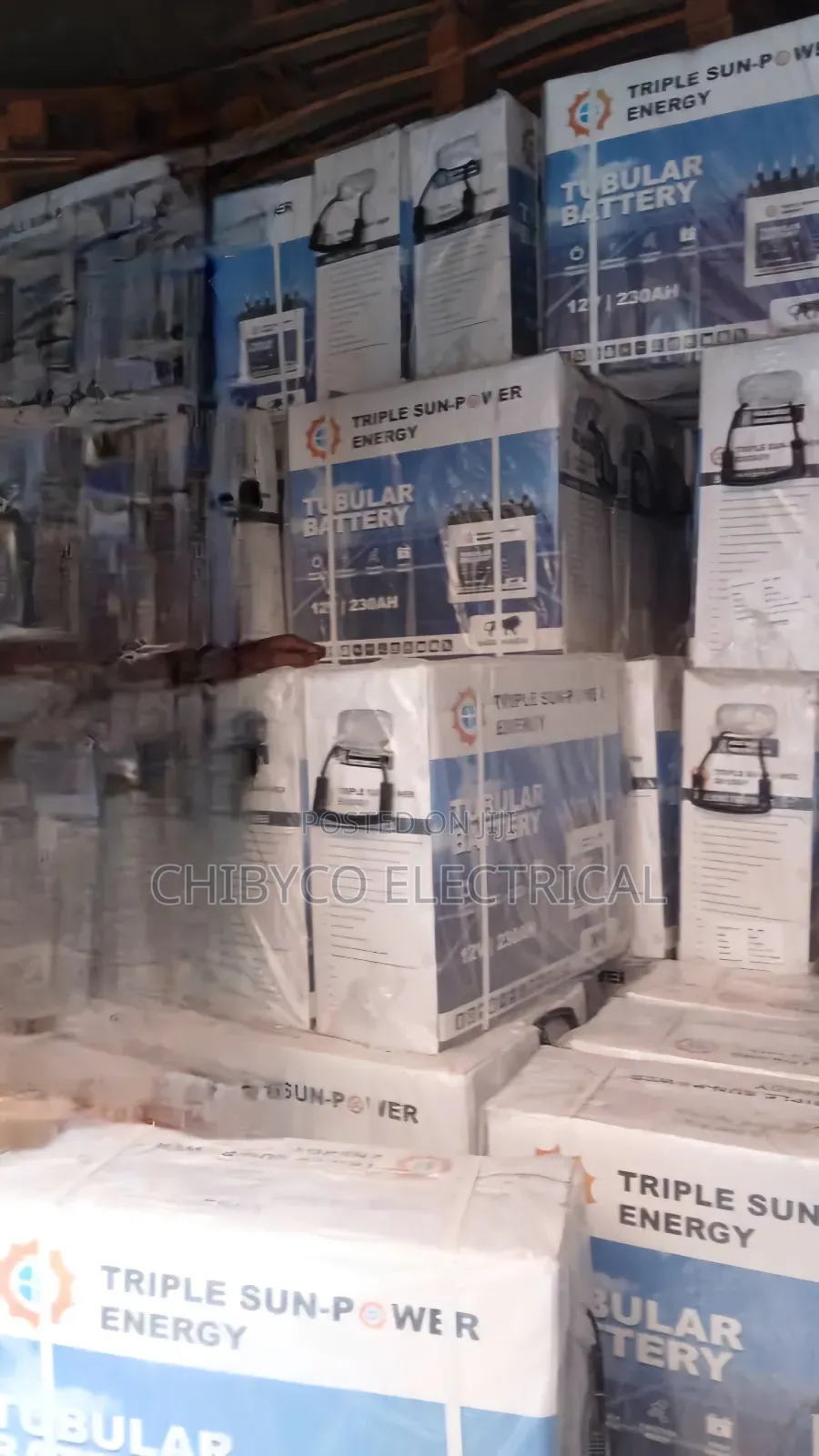 220amps Triple Sun Power Tubular Battery