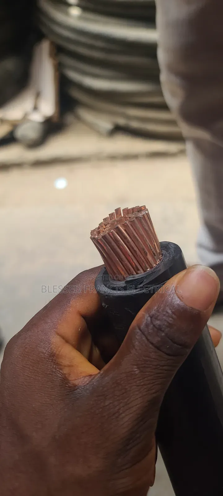 1x300mm Single Core Nigeria PVC