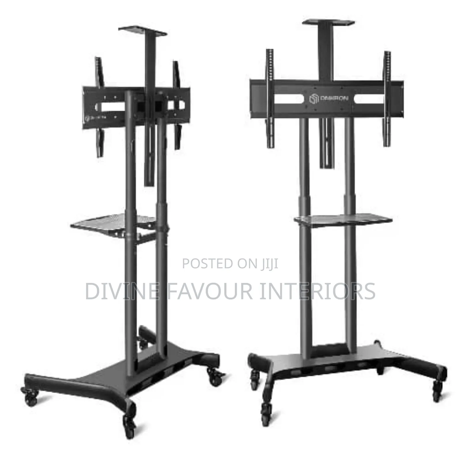 Movable Tv Hanger/Stand With Brackets- "32 - 70"